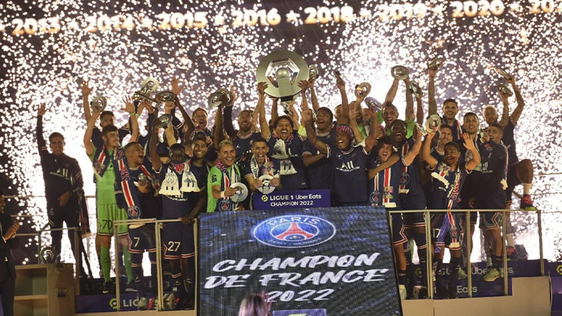 PSG campeão da Ligue 1 2021/2022