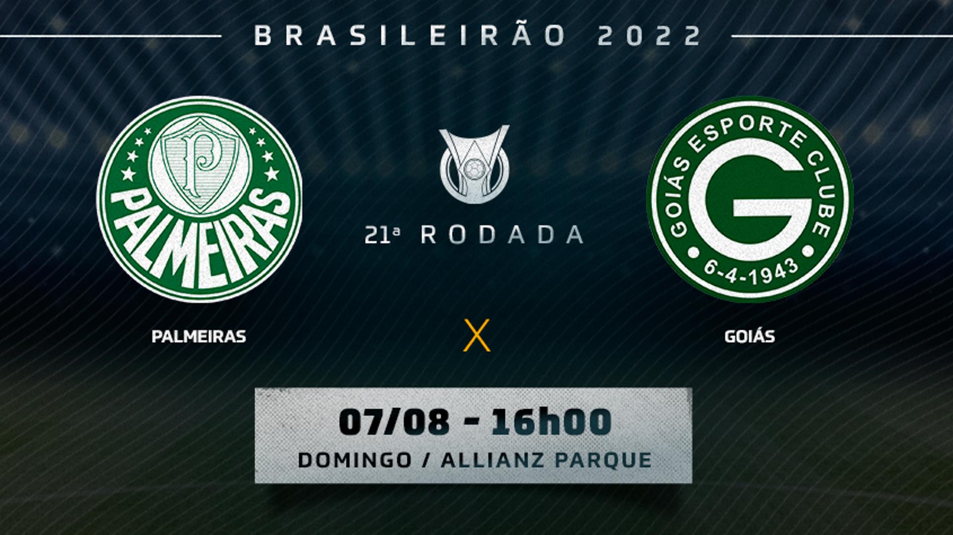 Chamada - Palmeiras x Goiás