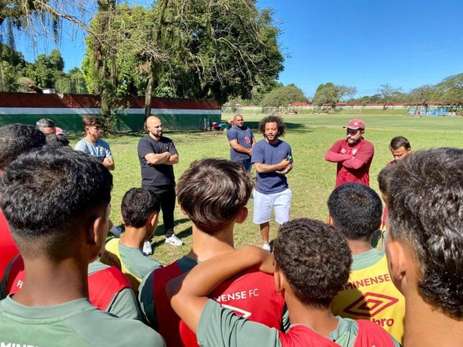 Marcelo - CT do Fluminense em Xerém