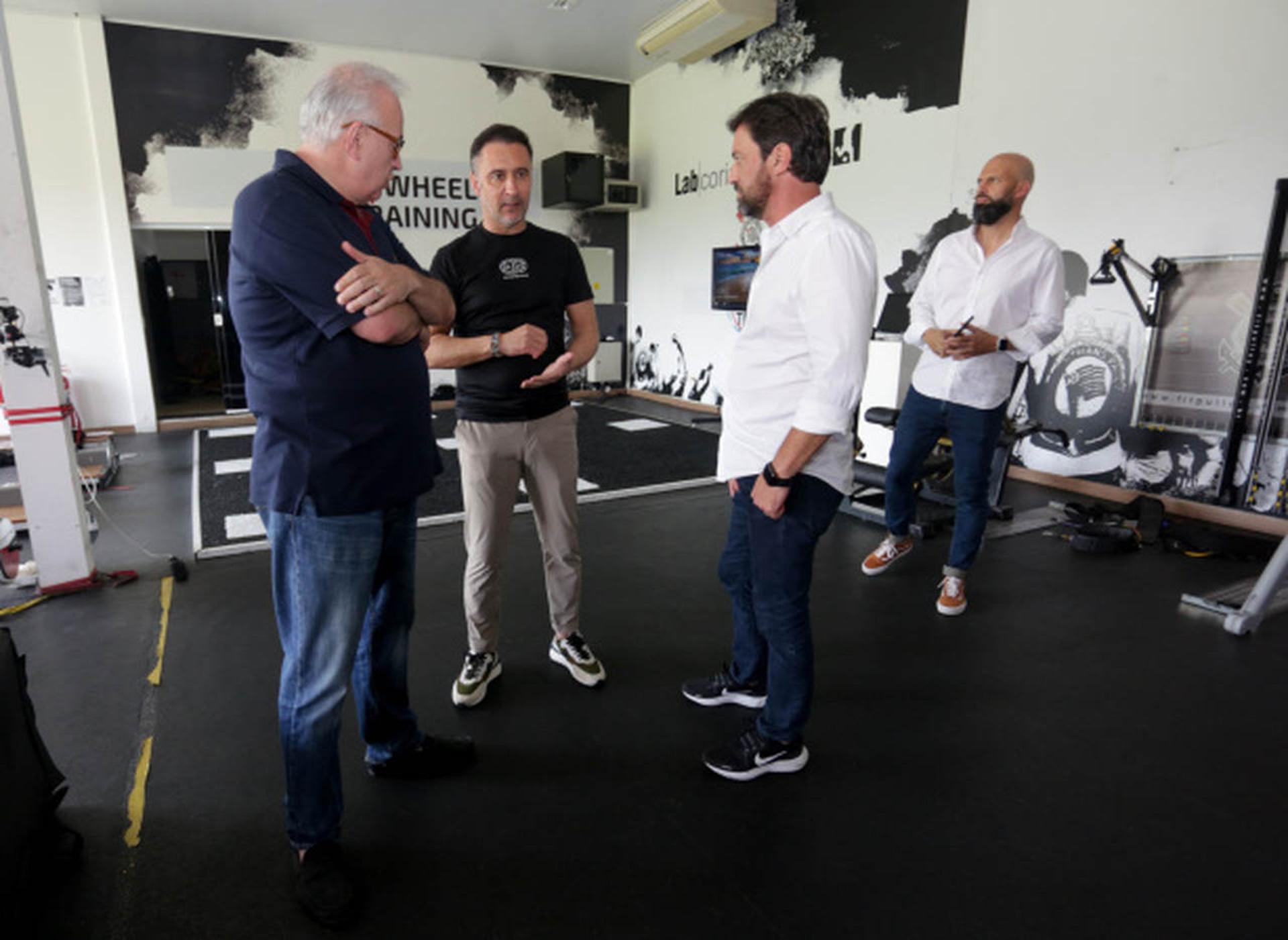 Vítor Pereira, Duílio Monteiro Alves e Roberto de Andrade