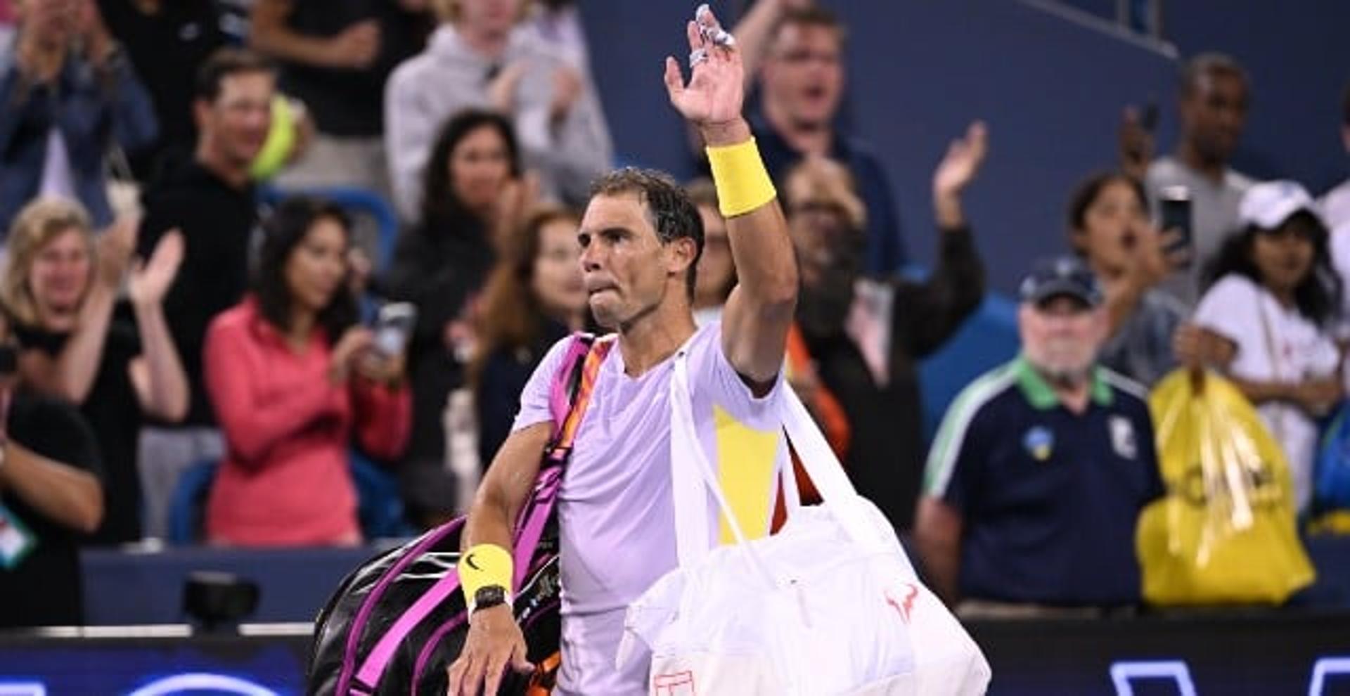 Rafael Nadal eliminado em Cincinnati