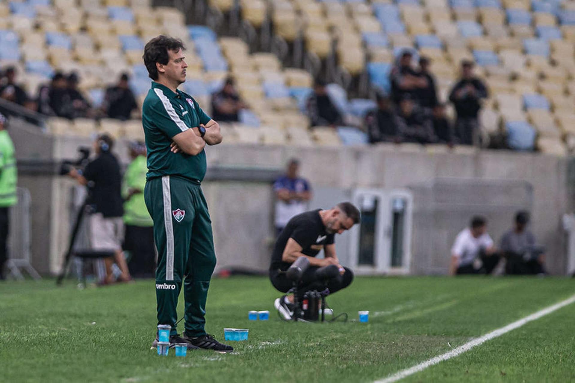 Fernando Diniz - Fluminense x Corinthians