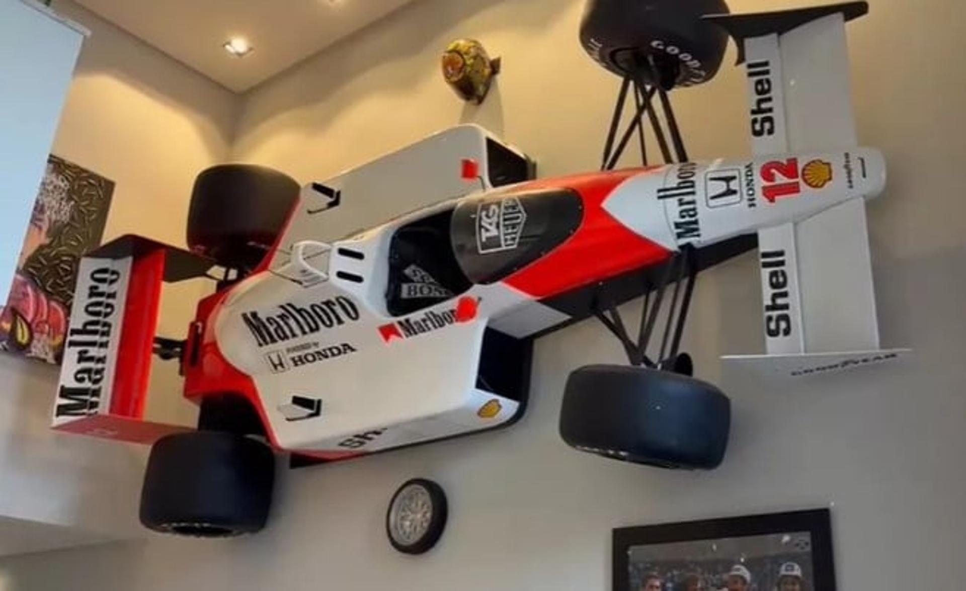 Réplica de McLaren de Ayrton Senna