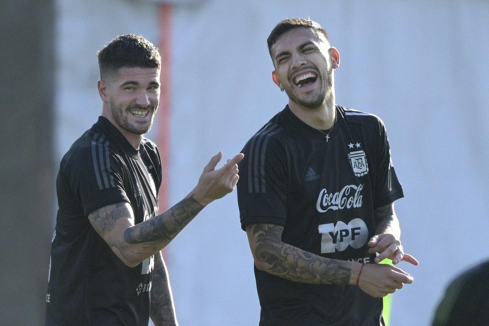 Rodrigo de Paul e Leandro Paredes - Argentina