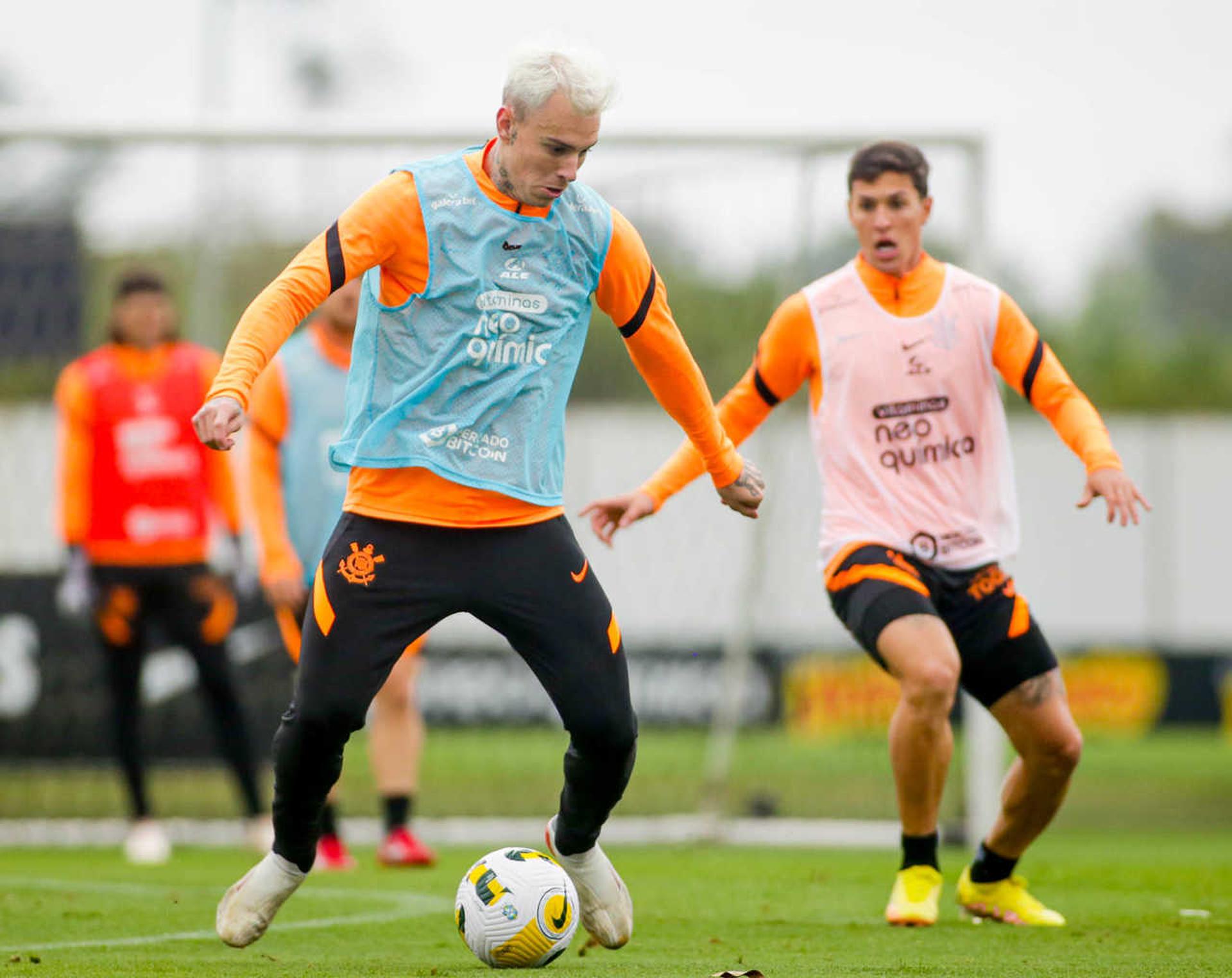 Treino Corinthians - Róger Guedes