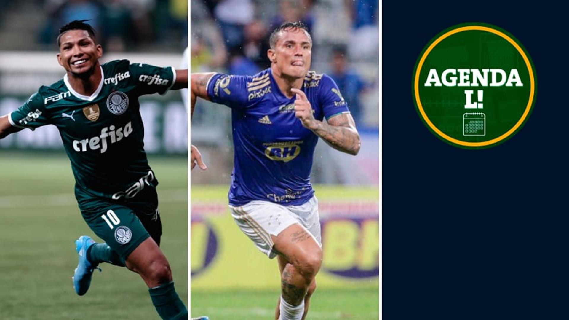 Agenda Lance! Palmeiras e Cruzeiro