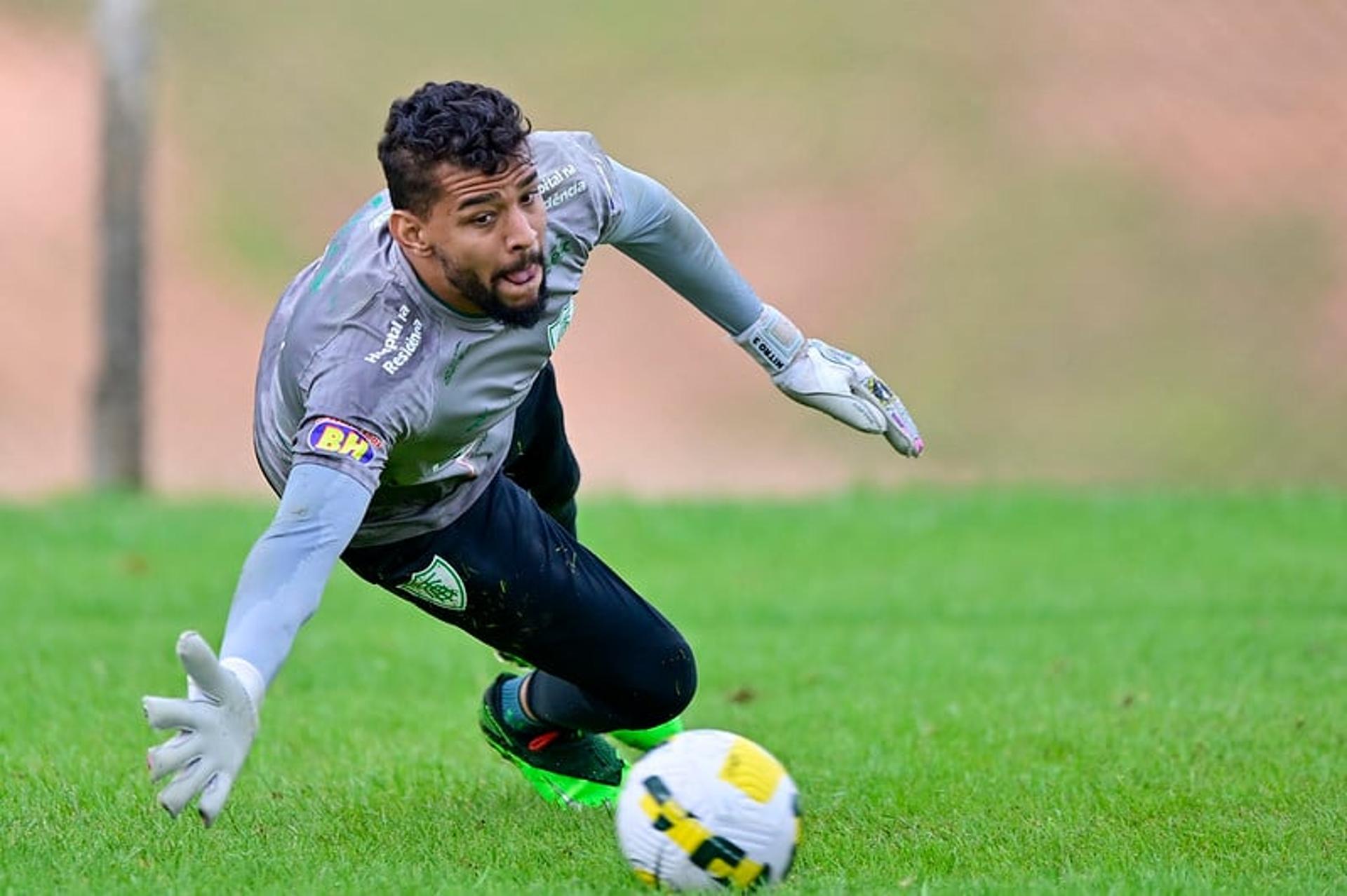 Jori em treino no América-MG