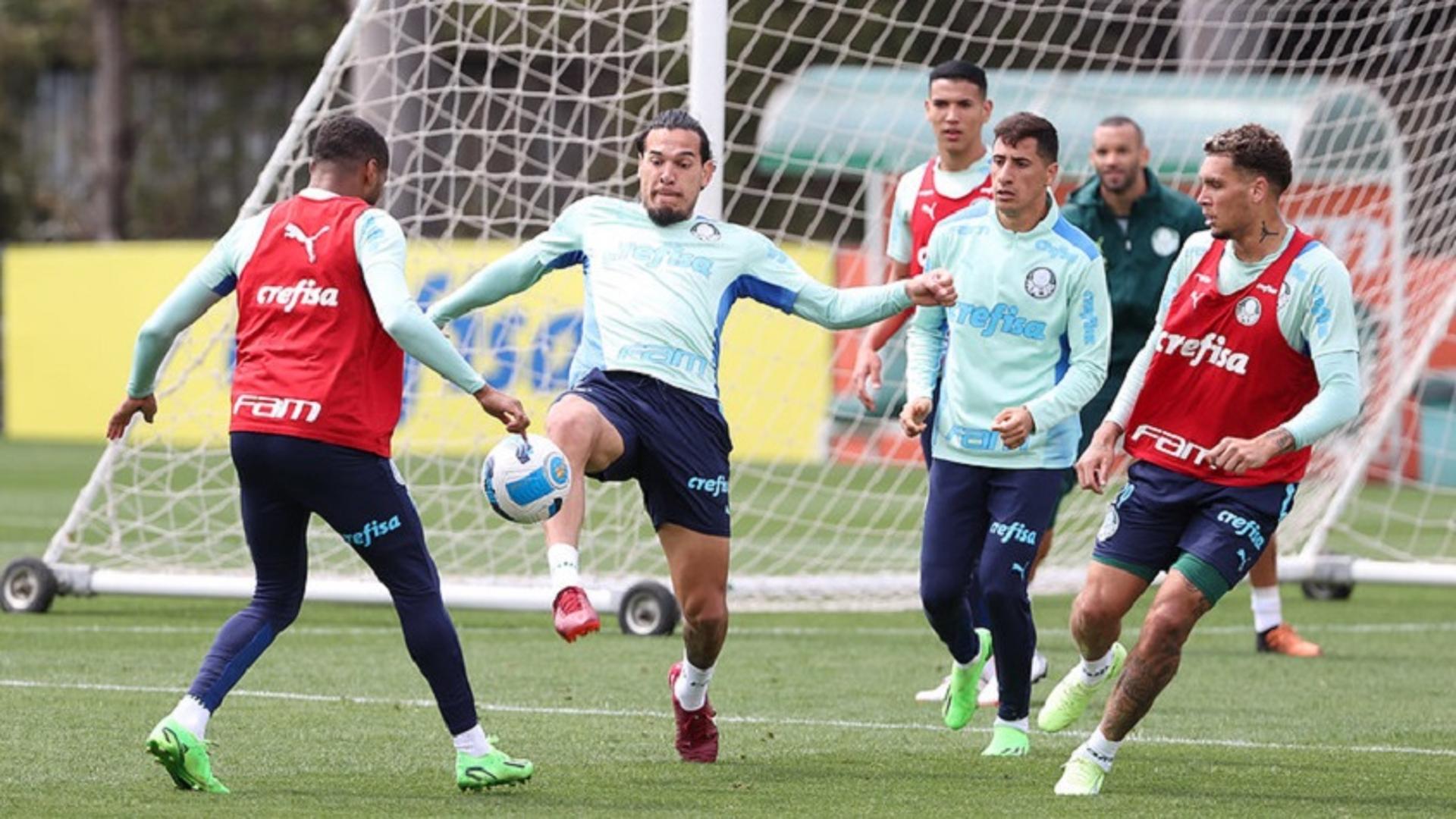 Gómez - Treino Palmeiras