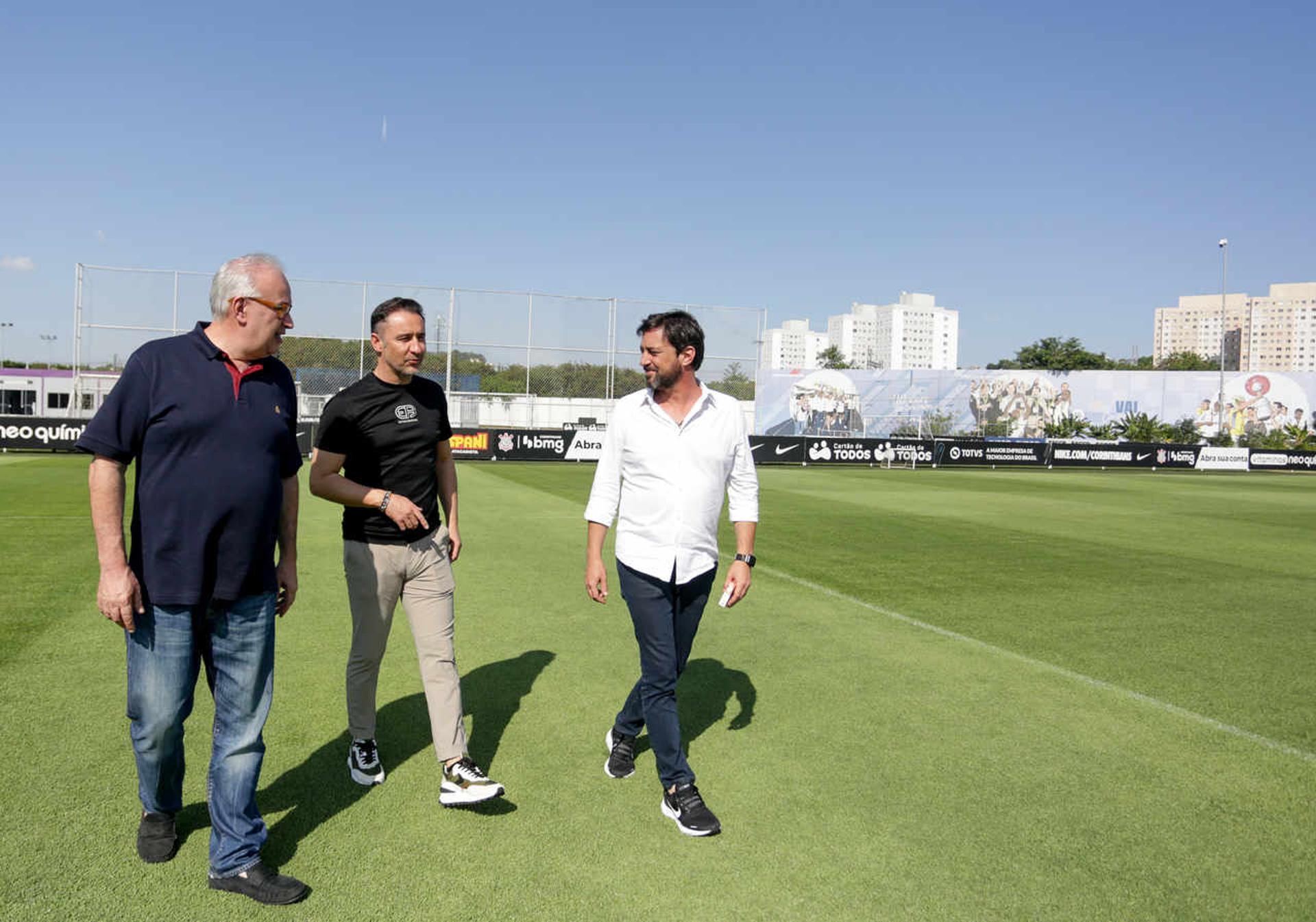 Vítor Pereira, Duílio Monteiro Alves e Roberto de Andrade