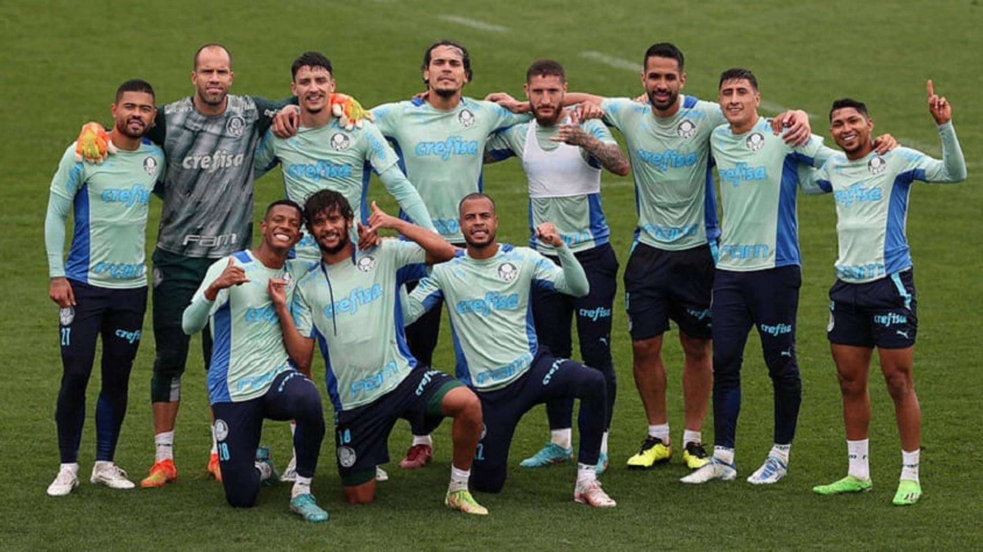 Treino Palmeiras