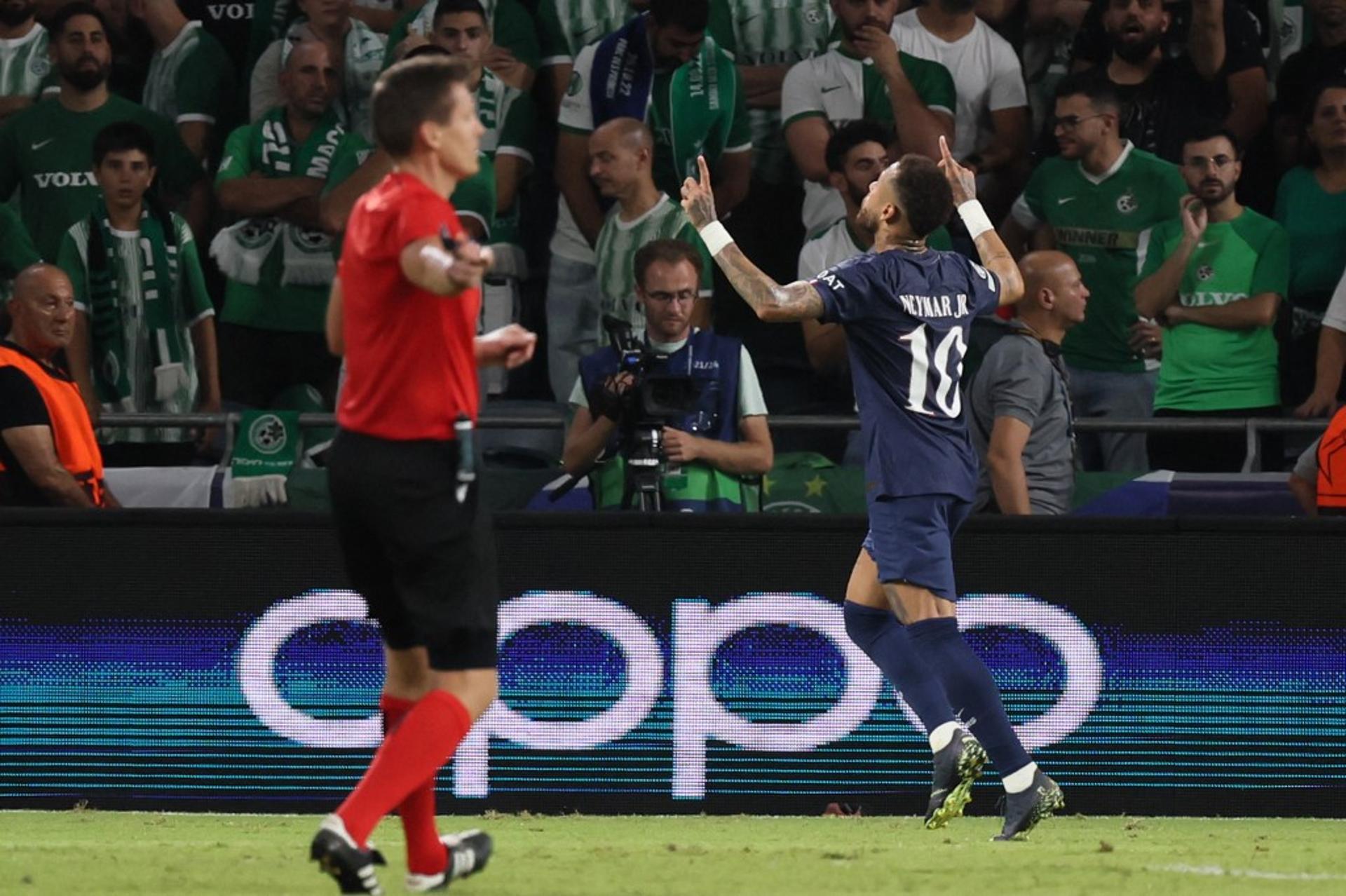 Maccabi Haifa x PSG - Neymar