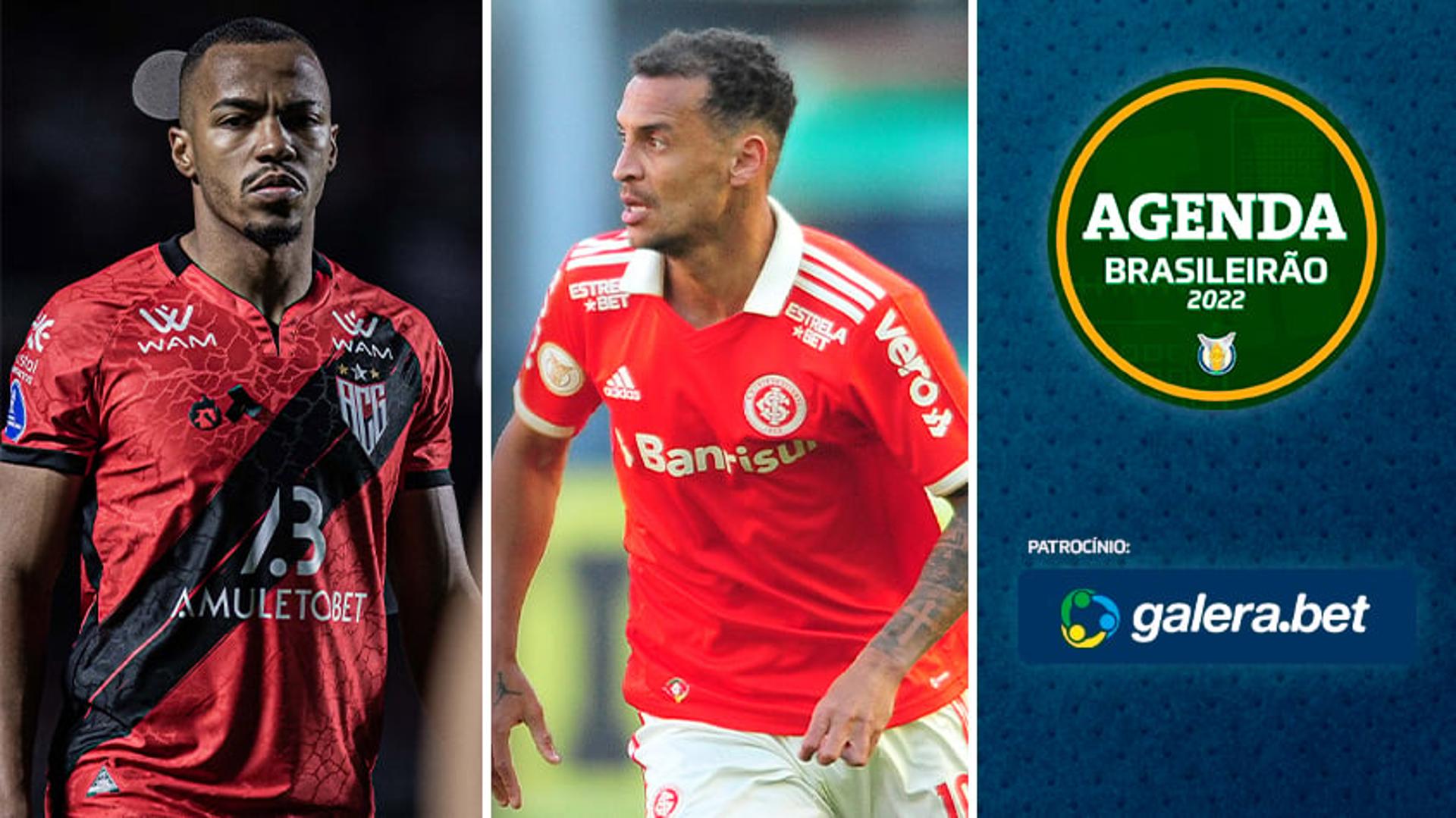 Agenda Brasileirão - Atlético-GO e Internacional