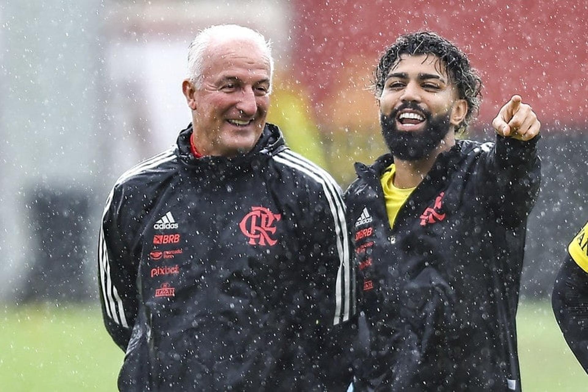 Dorival Júnior e Gabigol