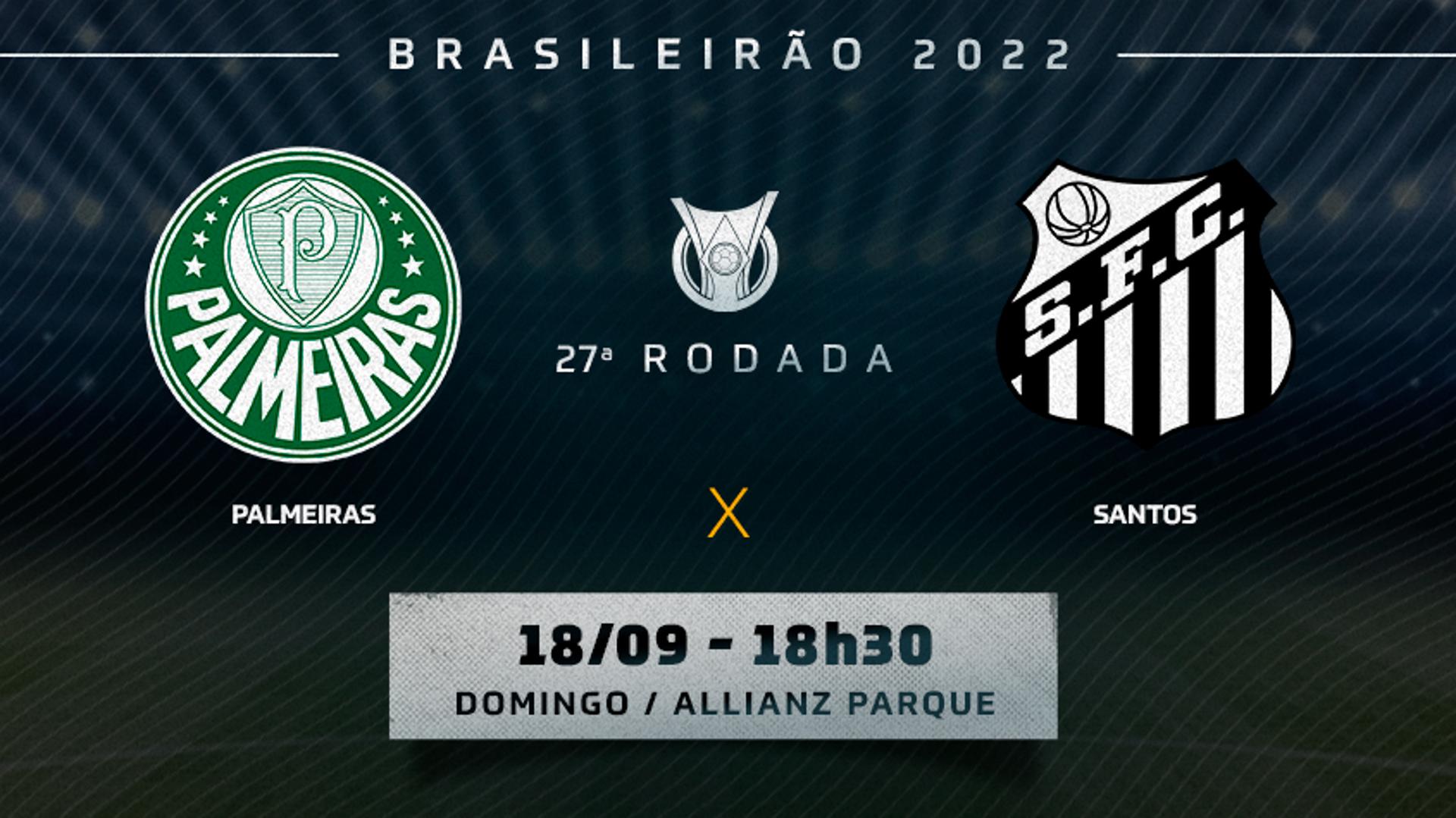 Palmeiras x Santos