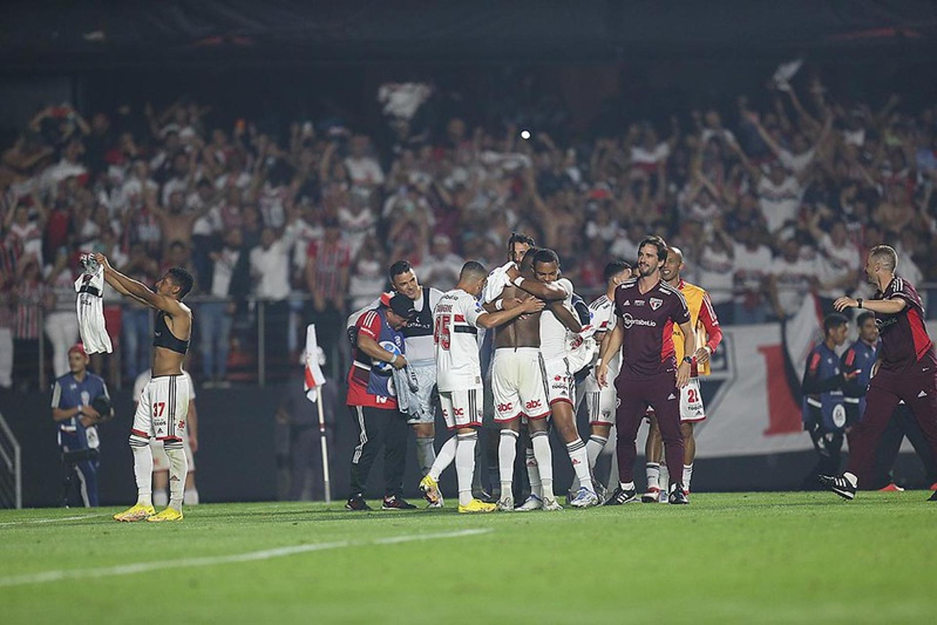 São Paulo comemoração Copa Sul-Americana