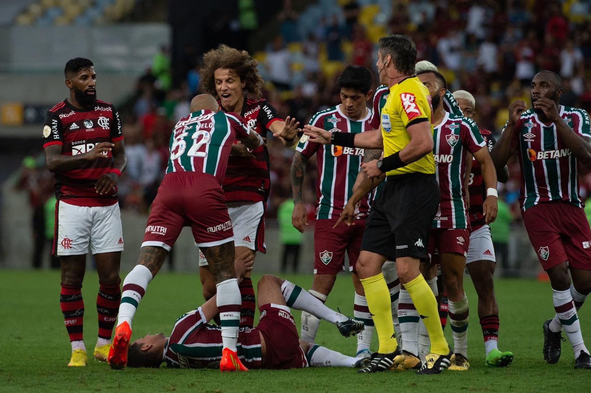 Flamengo x Fluminense - Confusão