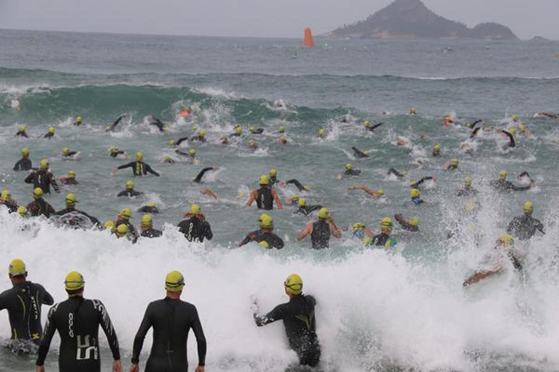 Edição de 2023 do Ironman 70.3 Rio de Janeiro vai acontecer na Zona Sul e no Centro do Rio de Janeiro. (Divulgação)