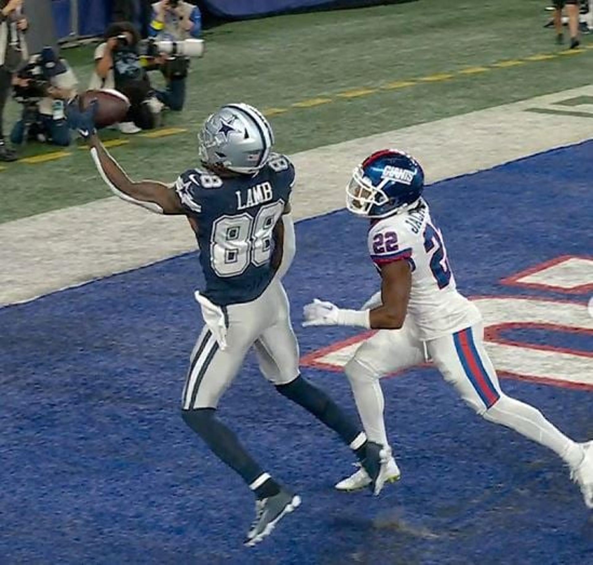 Dallas conseguiu a segunda vitória na NFL