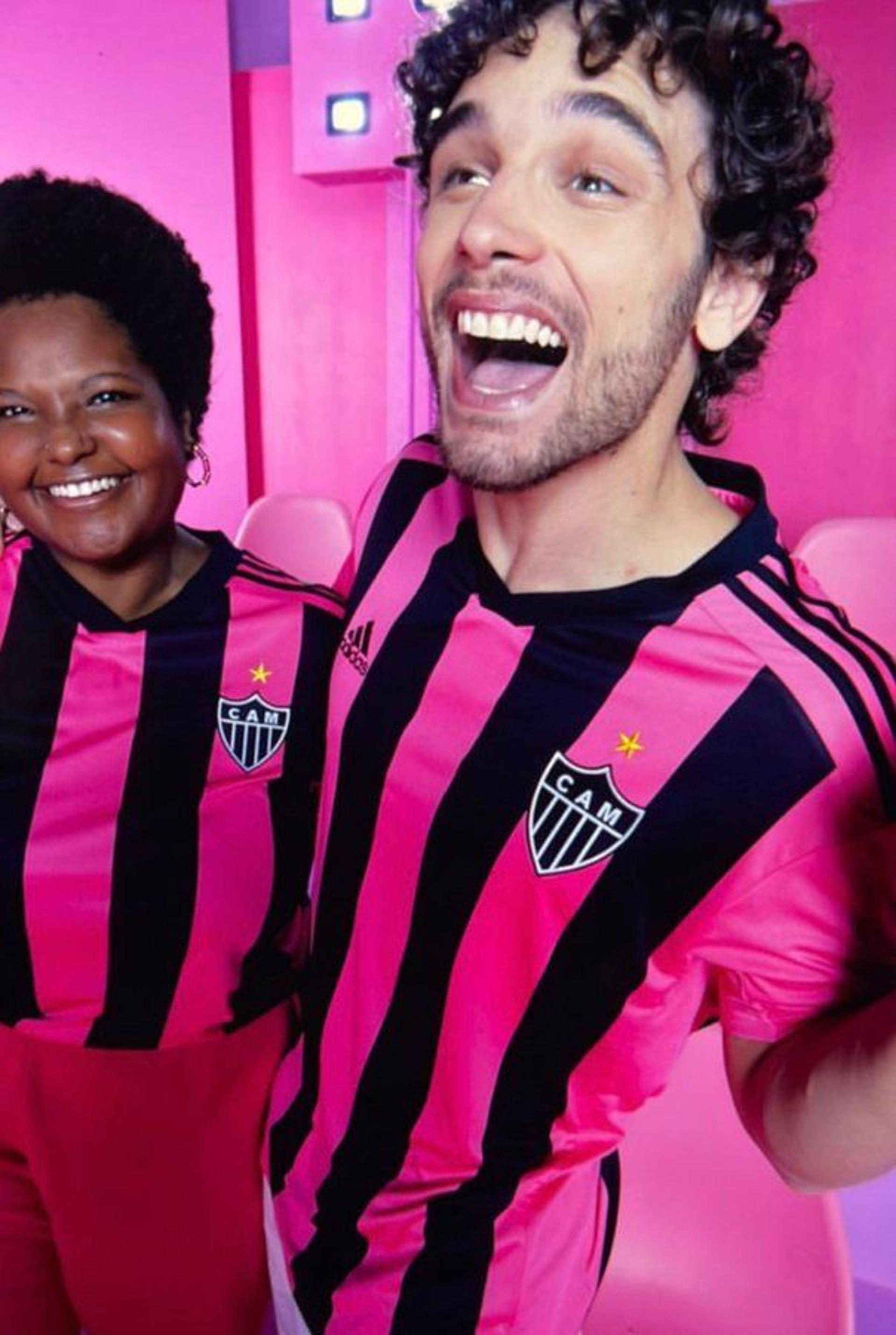 Camisa rosa Atlético-MG