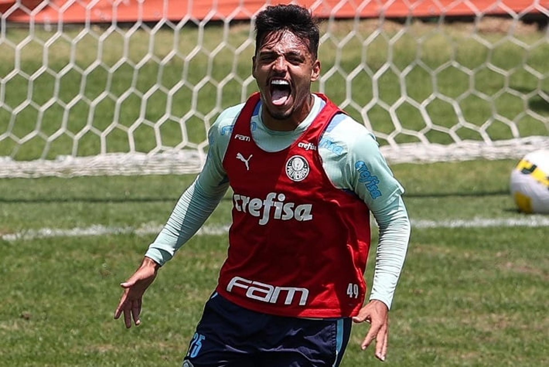 Gabriel Menino - Treino Palmeiras