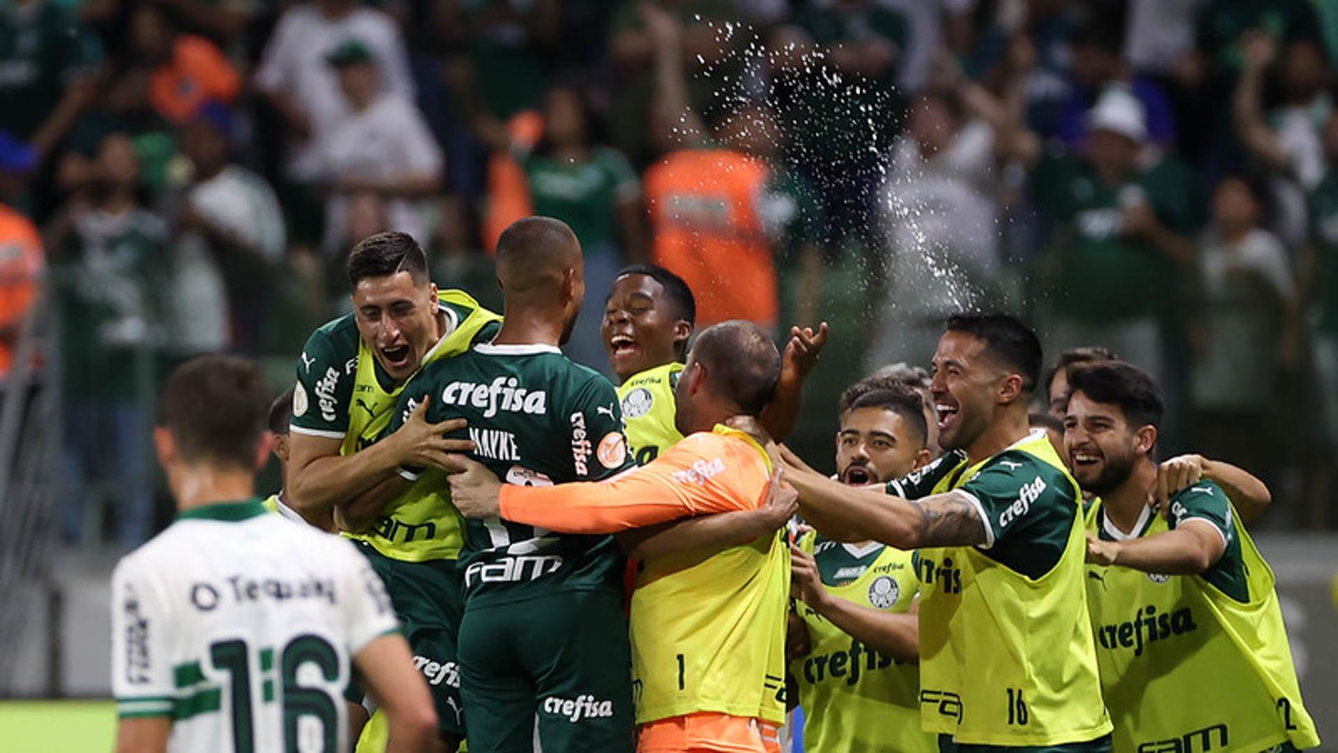 Palmeiras x Coritiba - Comemoração