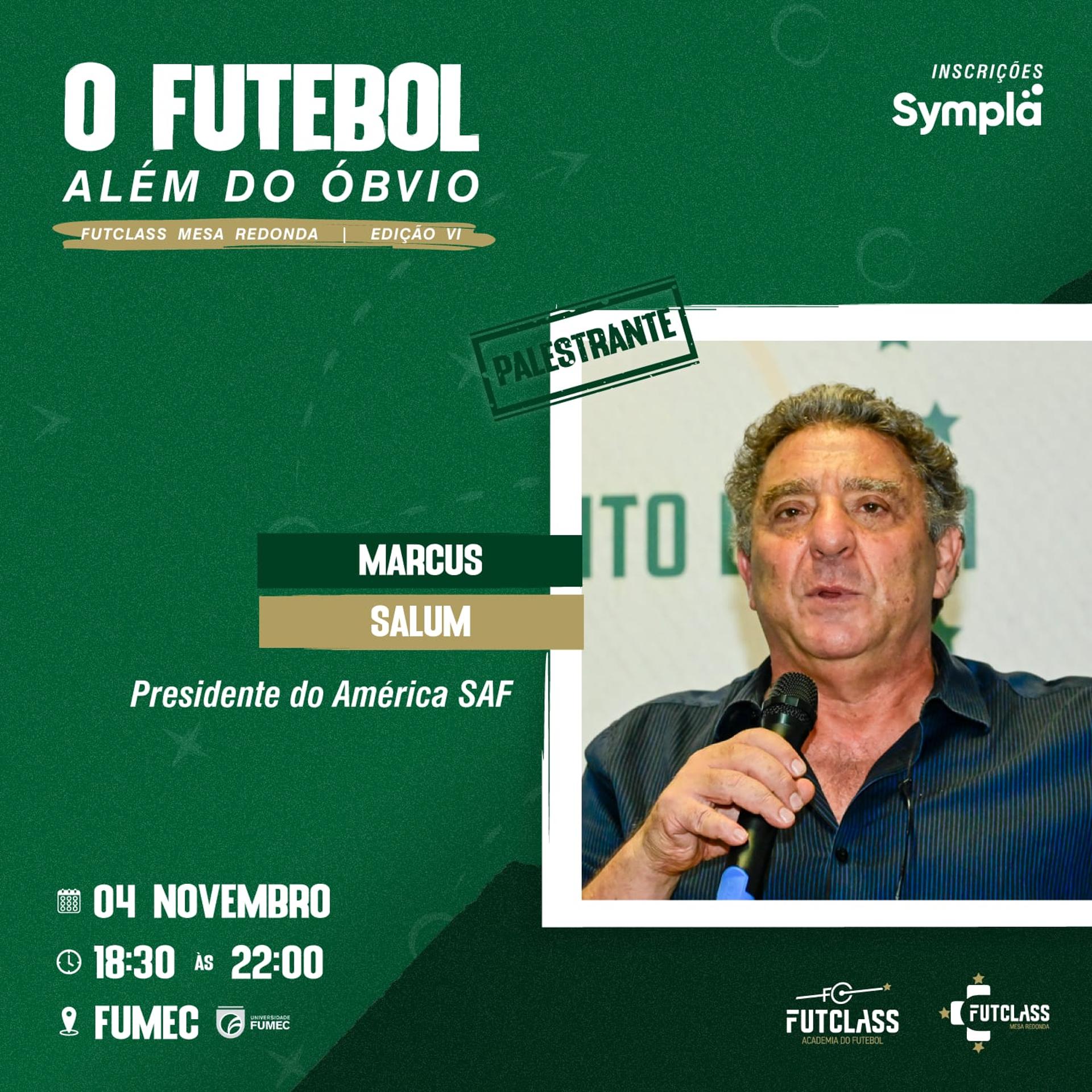 Marcos Salum, presidente do América-MG