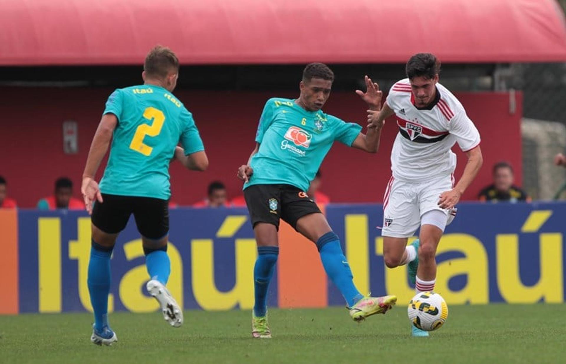 Seleção sub-17 e São Paulo