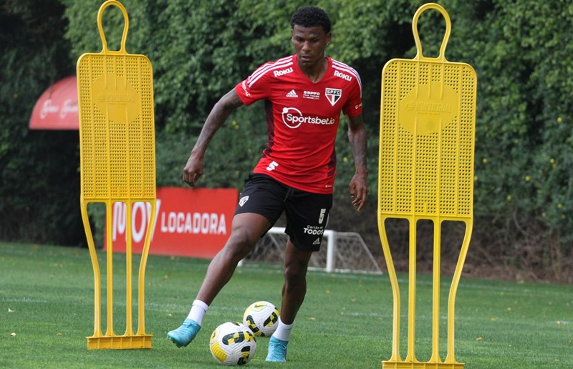 Arboleda - treino São Paulo