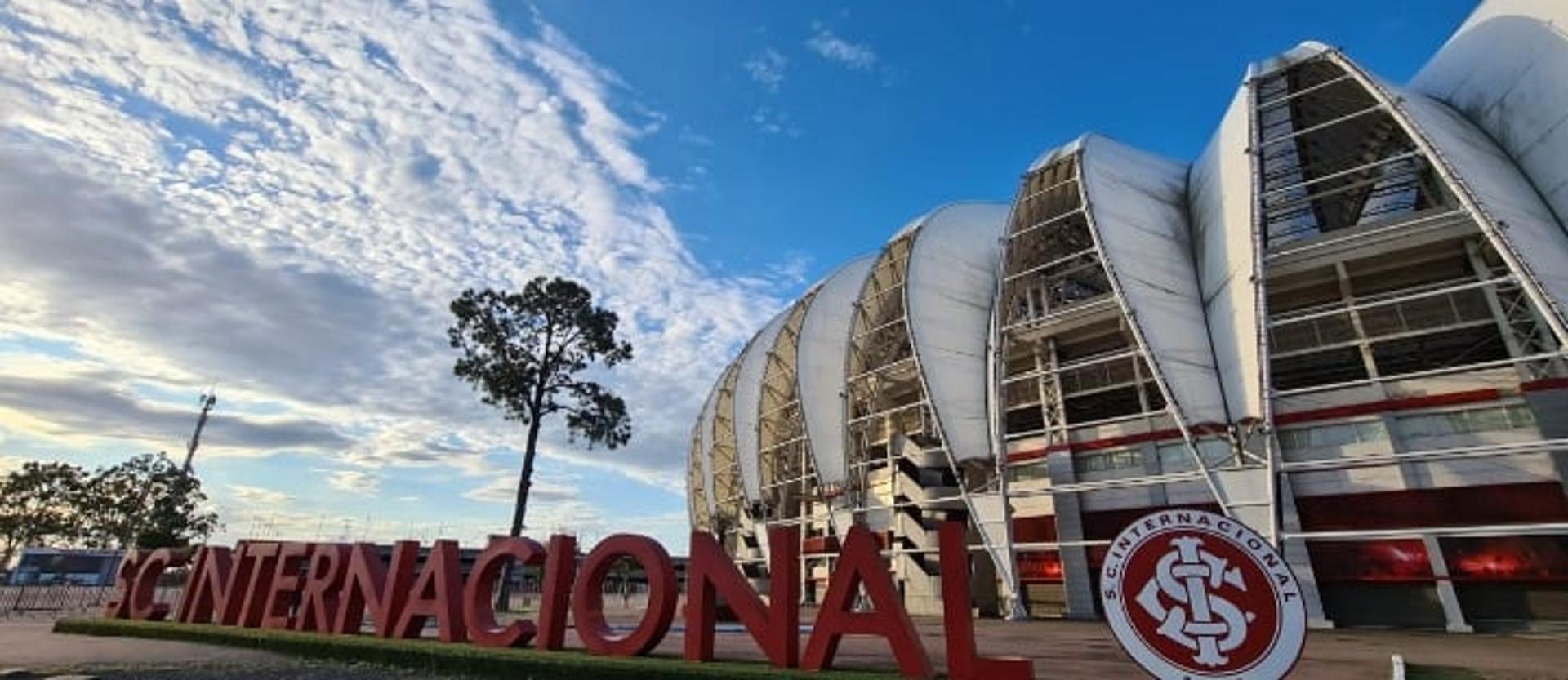 Fachada do estádio Beira-Rio