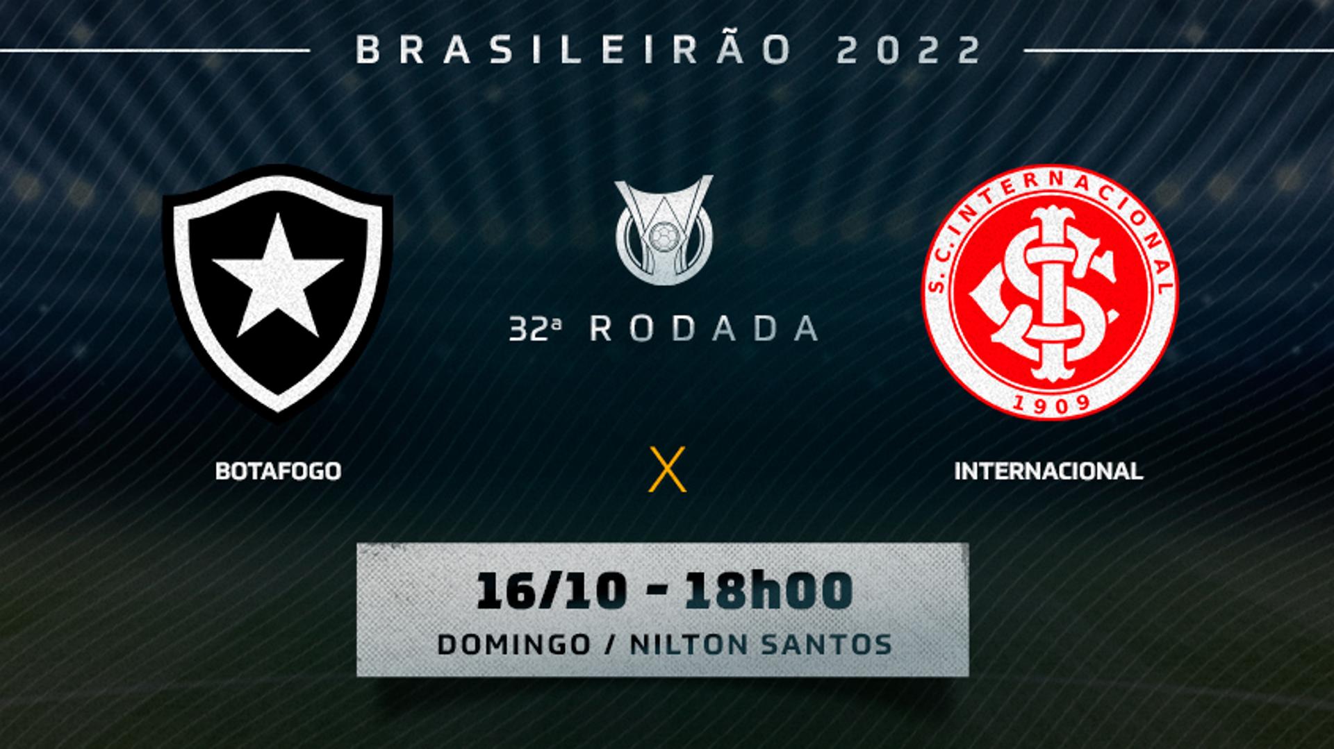 Chamada - Botafogo x Internacional