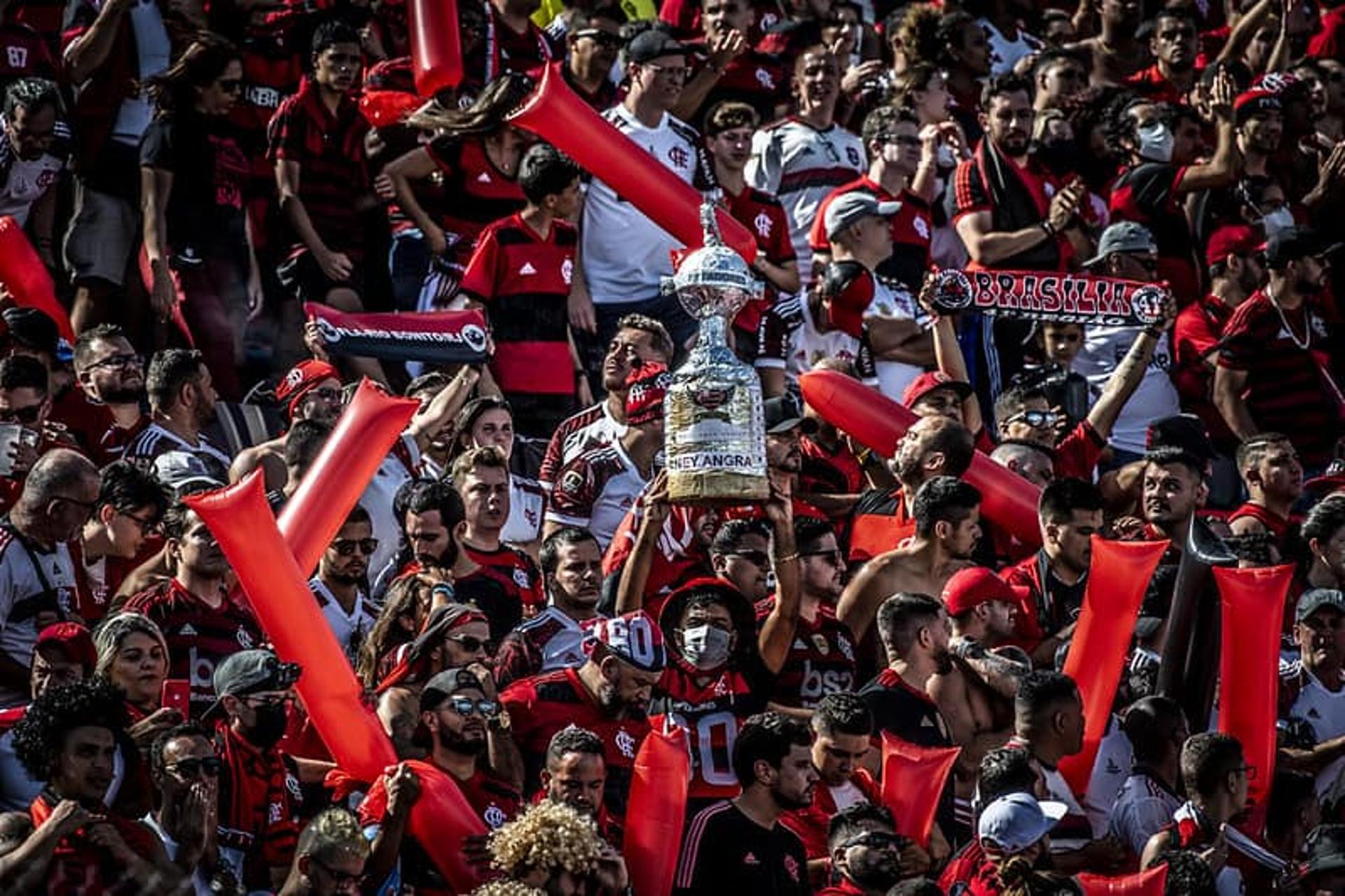 Flamengo - Torcida na Libertadores