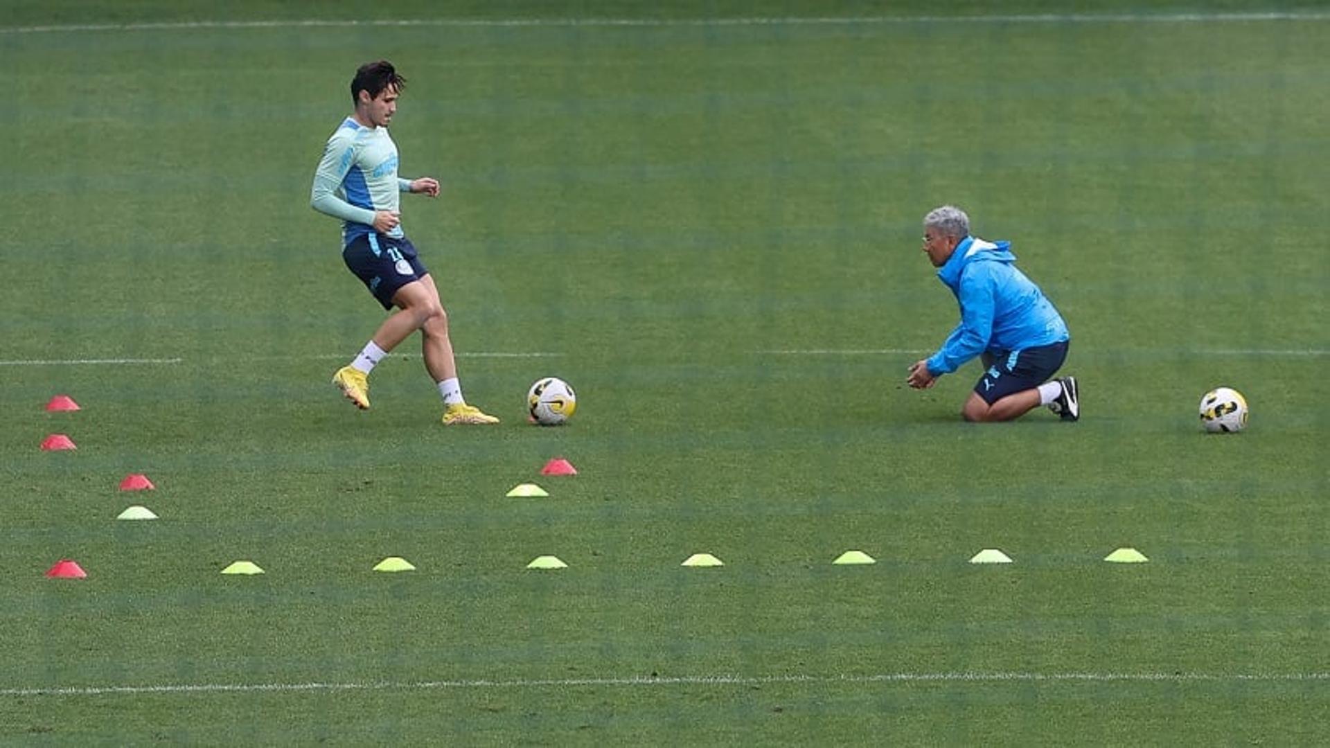 Veiga - Treino Palmeiras