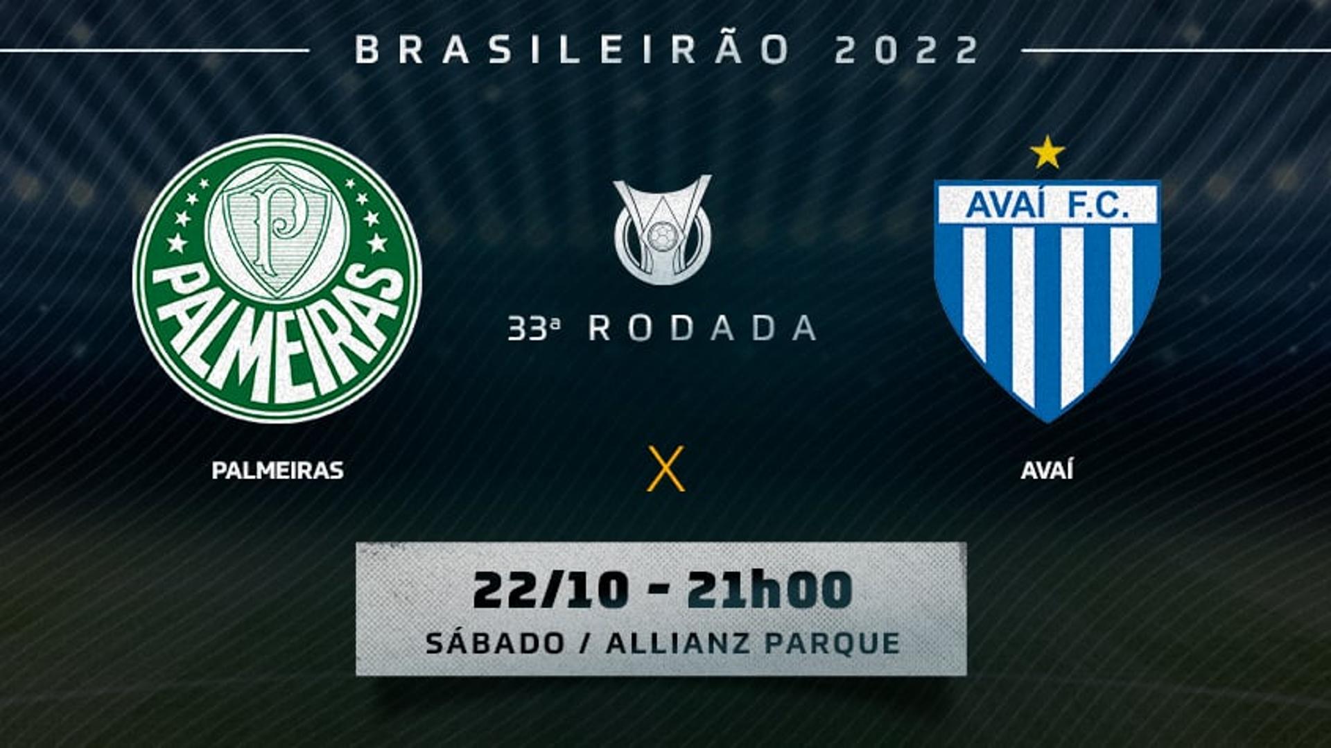 Chamada - Palmeiras x Avaí