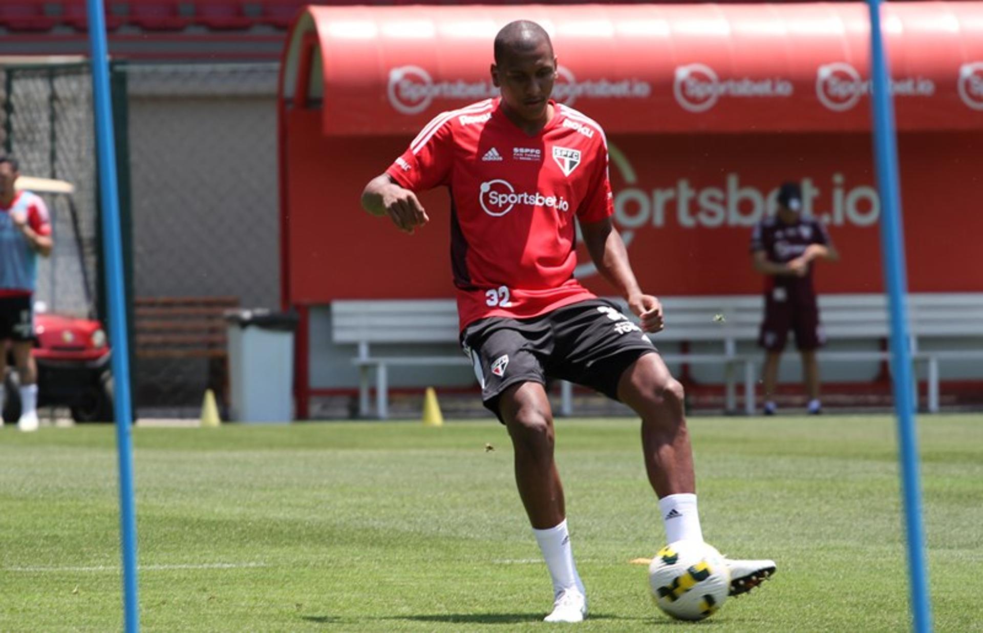 Luizão - treino São Paulo