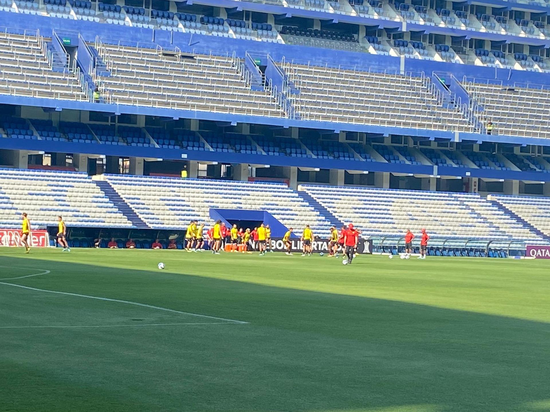 Treino Flamengo Guayaquil