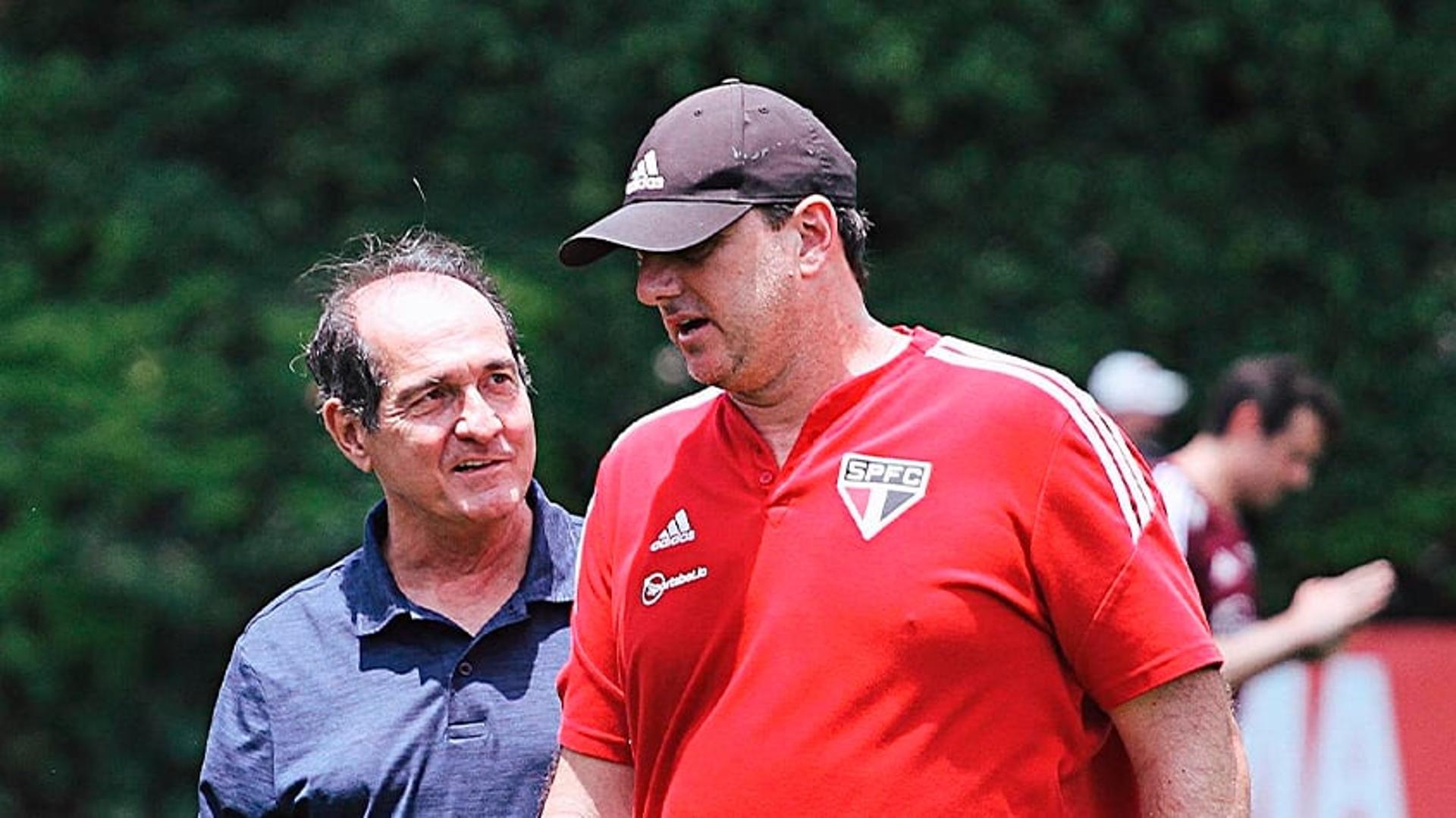 Muricy Ramalho e Rogério Ceni