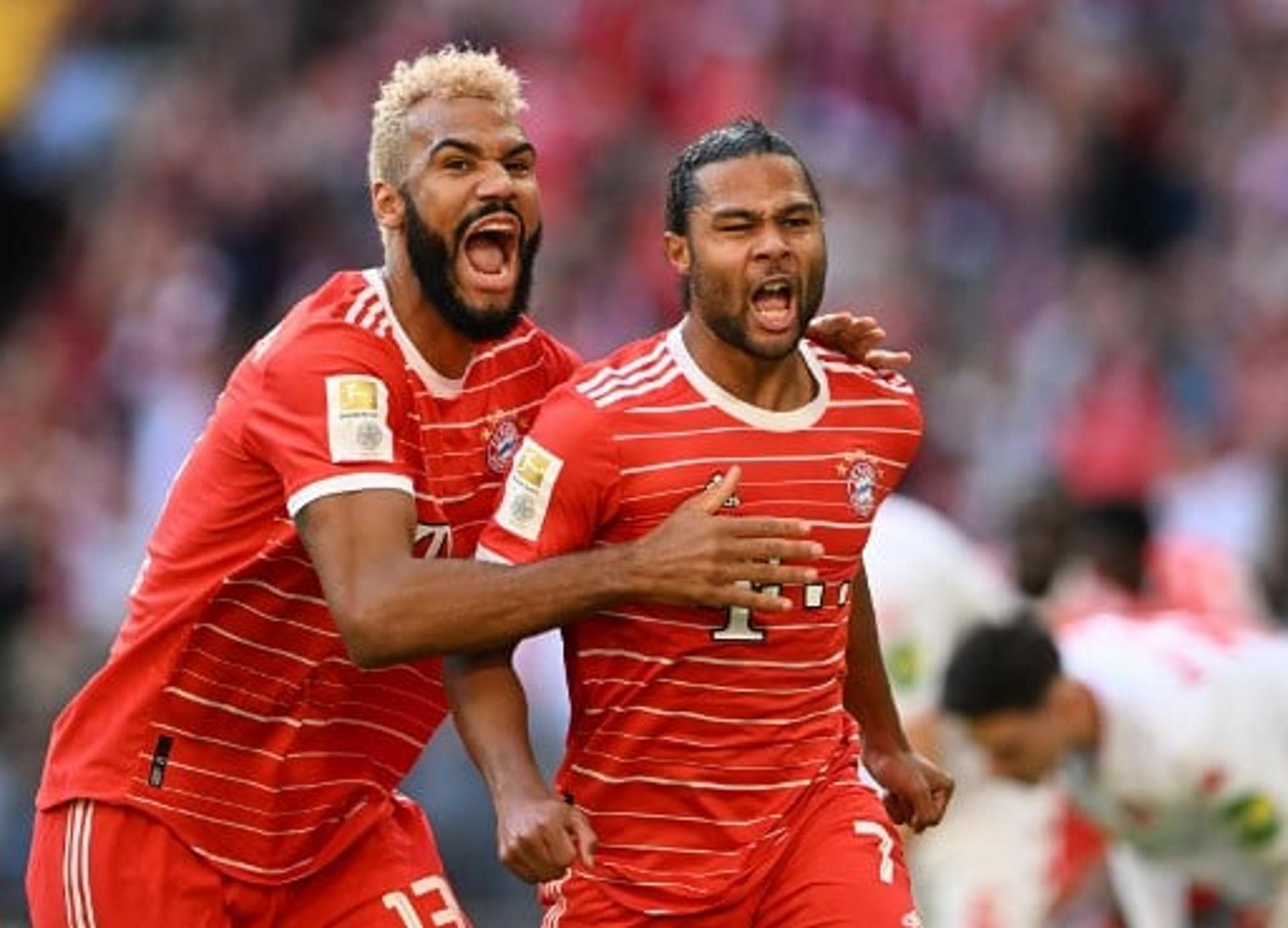 Choupo-Moting e Gnabry - Bayern de Munique