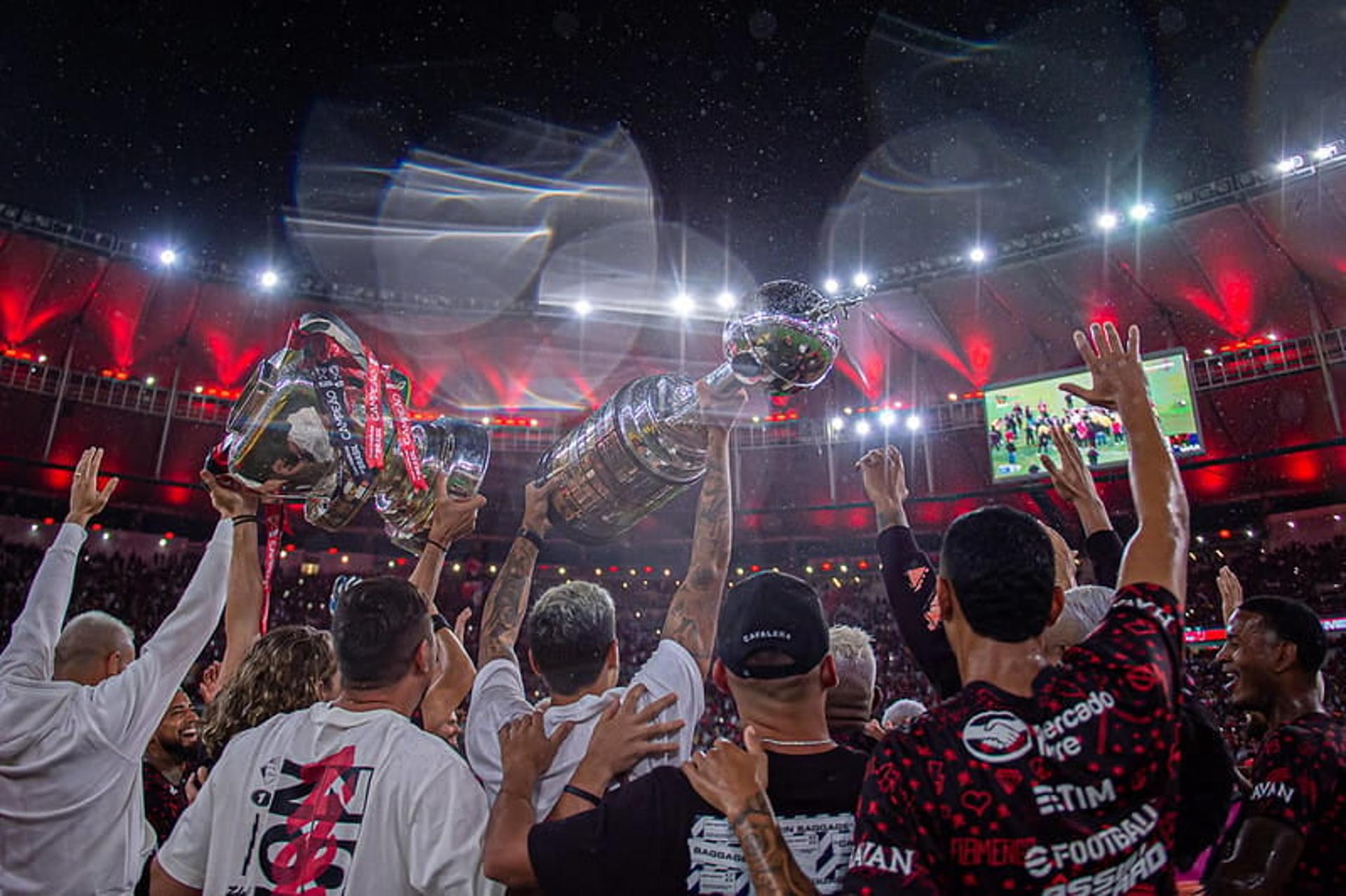 Copa do Brasil Libertadores Taças Flamengo Maracanã