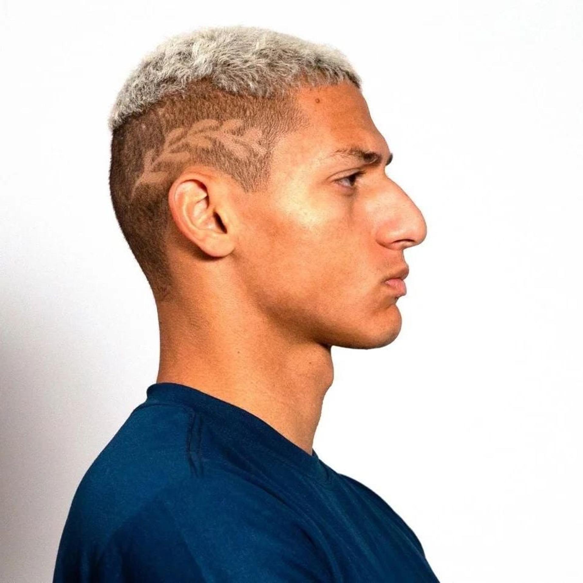 Richarlison corte de cabelo