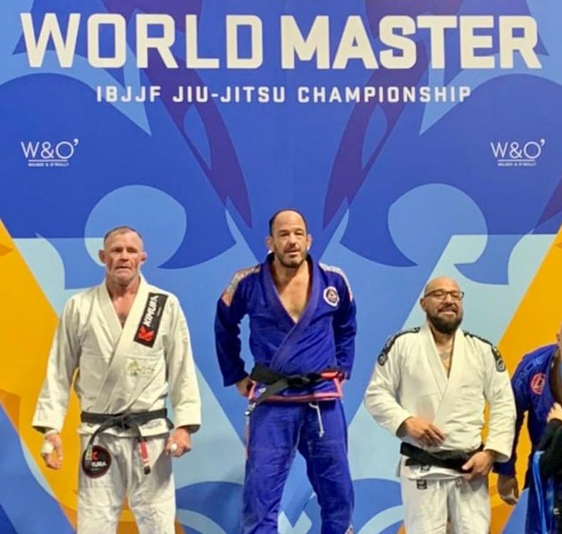 Marcelo Herz foi campeão Mundial Master na categoria peso-pesado