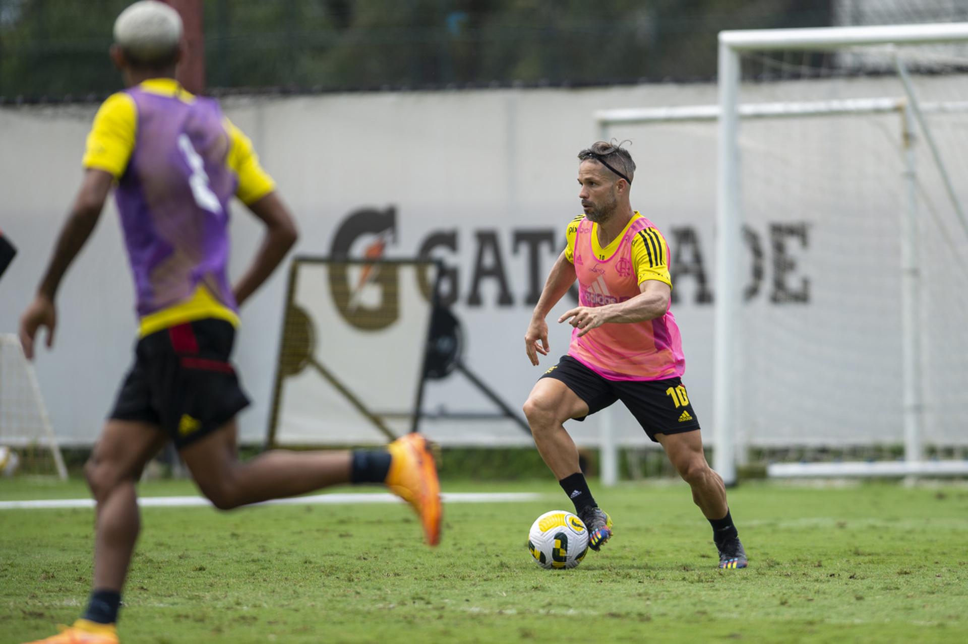 Diego Ribas Treino Flamengo