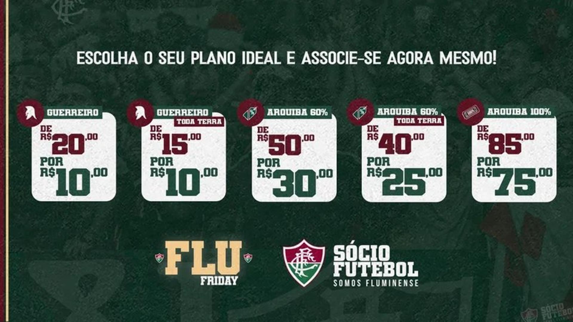 Promoção - Sócio-torcedor do Fluminense