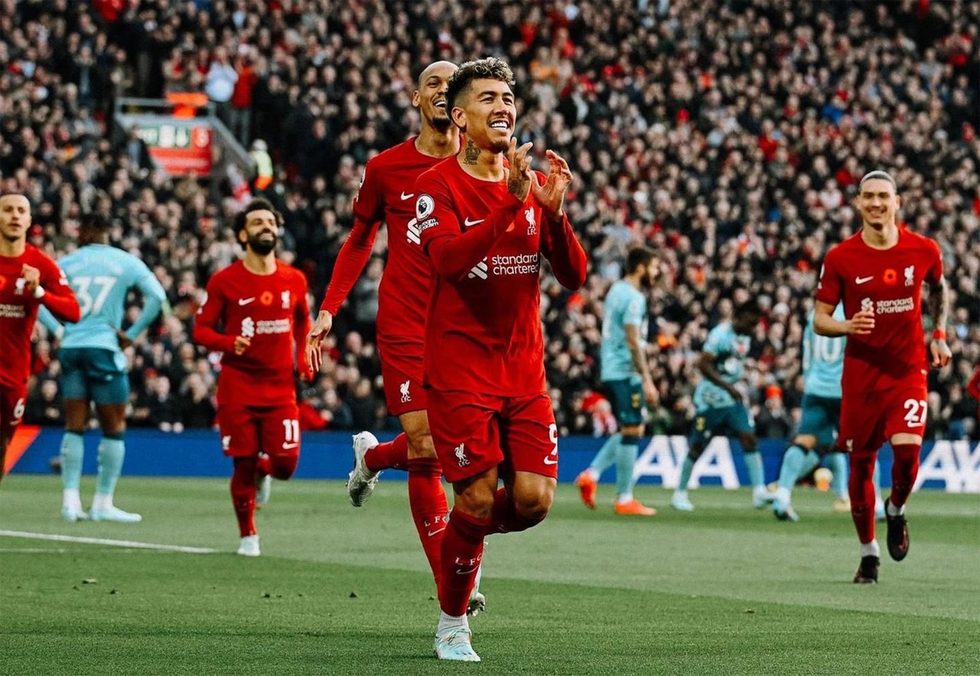 Liverpool x Southampton - Roberto Firmino