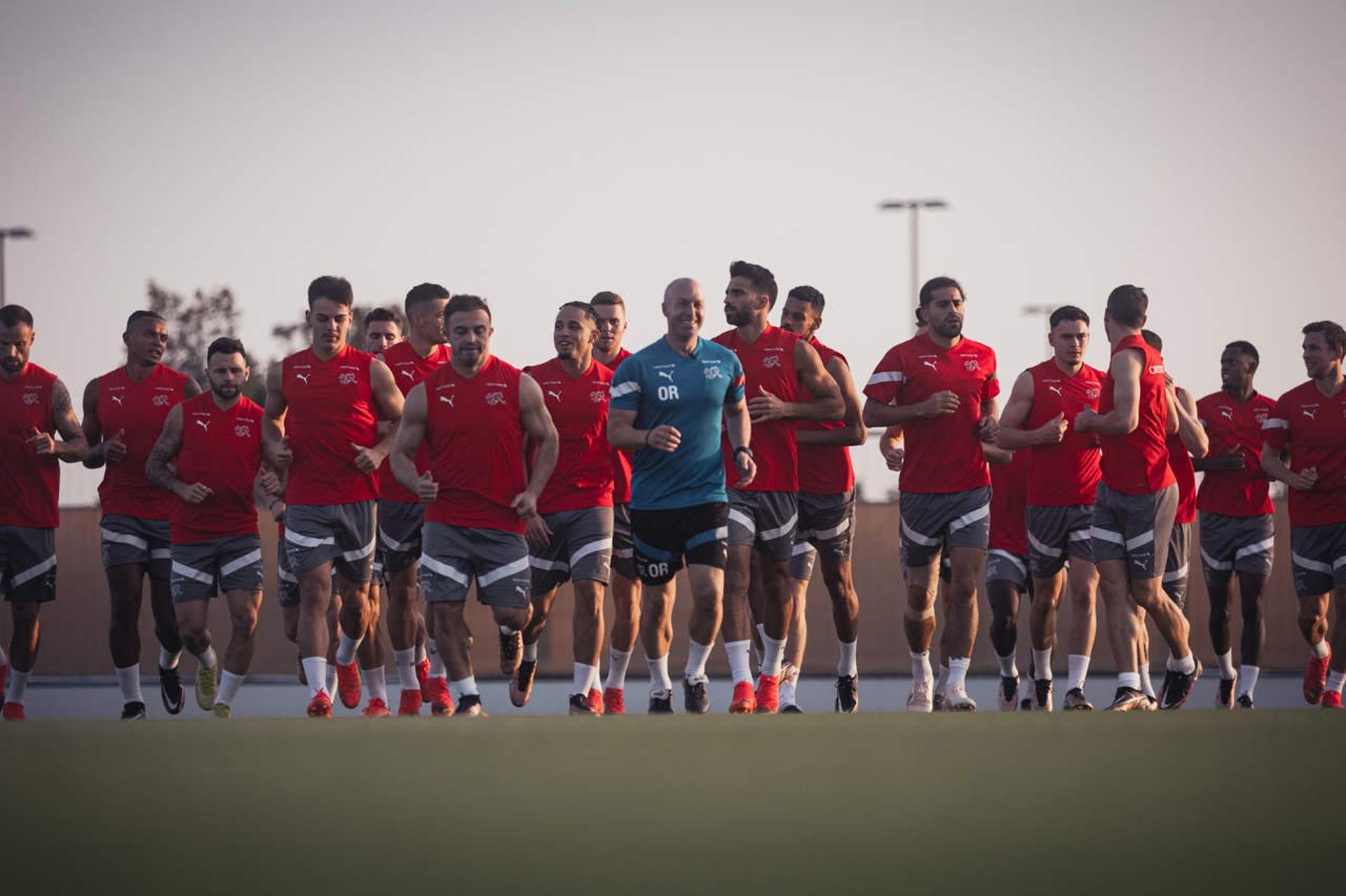 Treino Suíça - Copa do Mundo