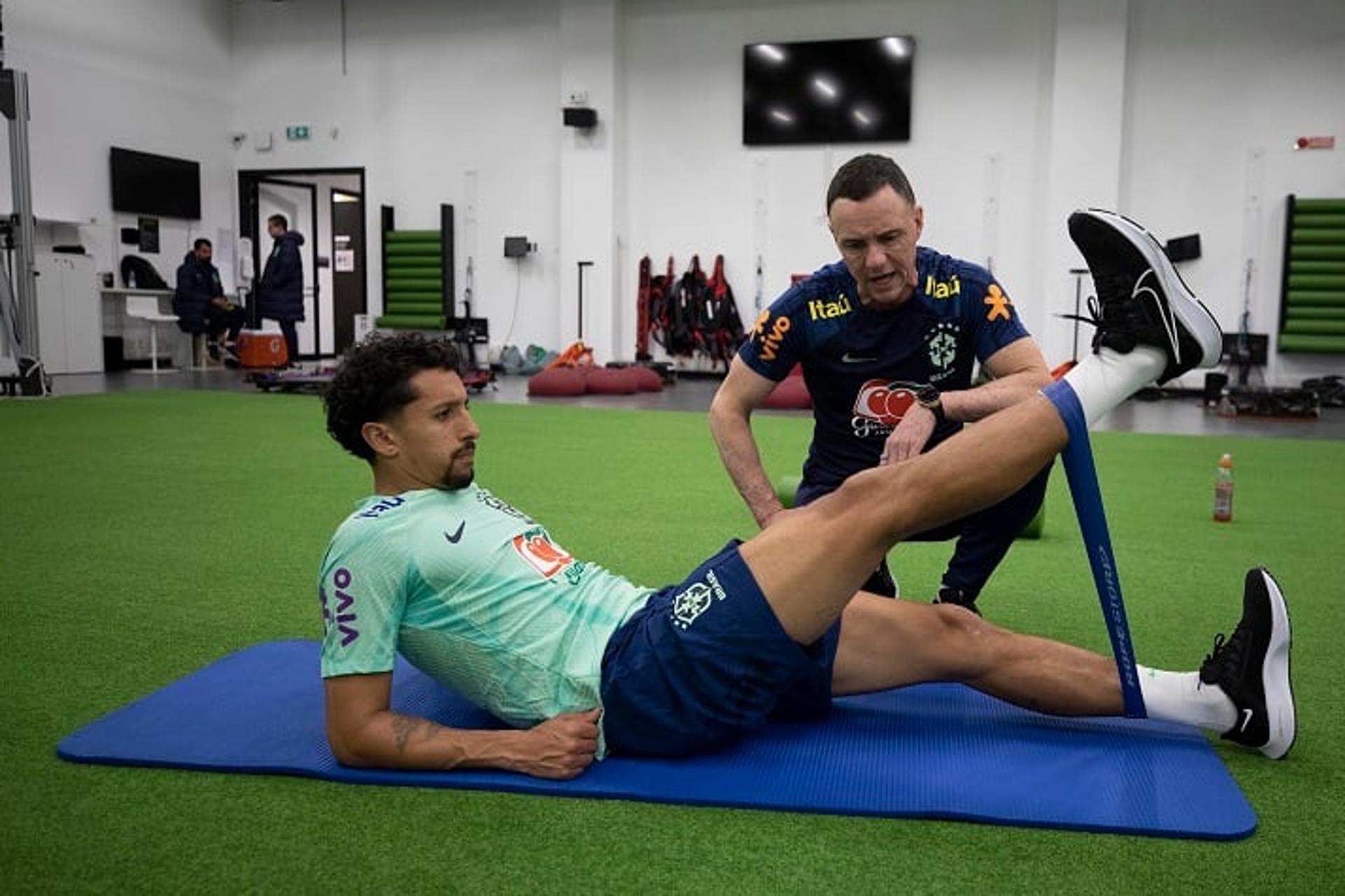 Marquinhos - Treino Seleção