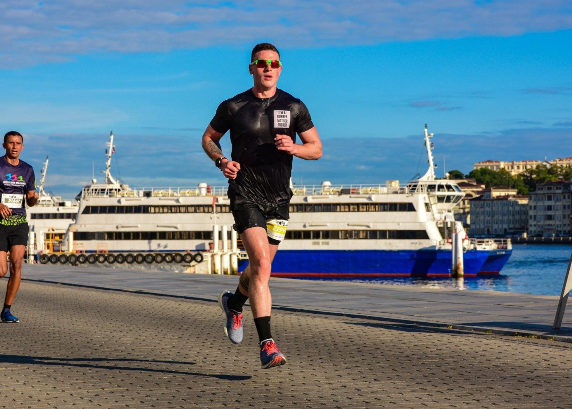 Yann Rodrigues conseguiu índice para Boston na Maratona de Porto Alegre de 2022, com o tempo de 2h43m. (Divulgação)