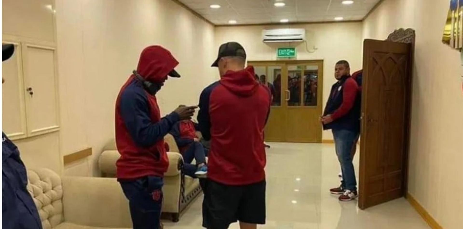 Seleção Costa Rica no hotel