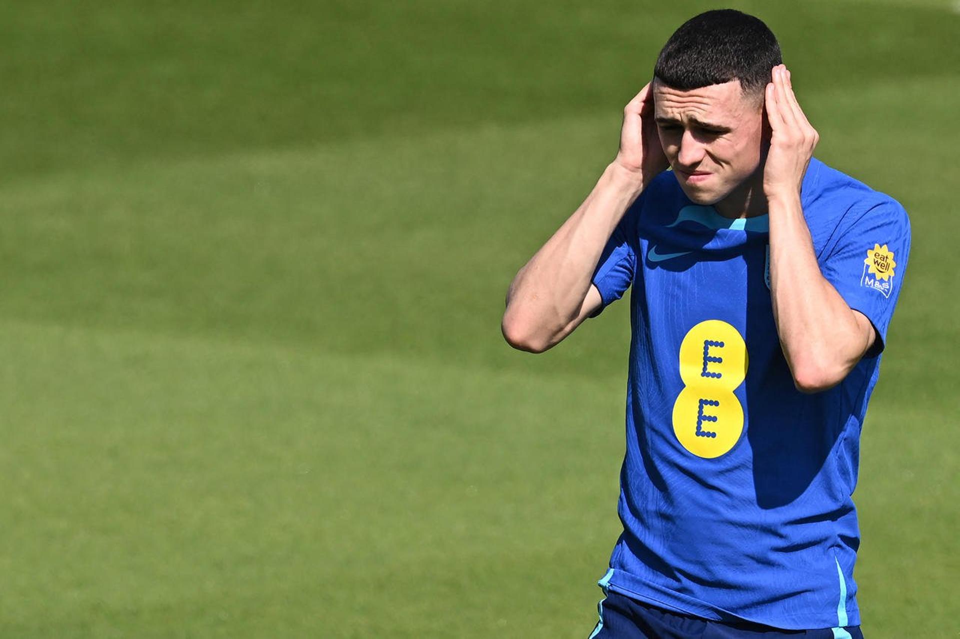 Phil Foden - Inglaterra - Treino Copa 2022