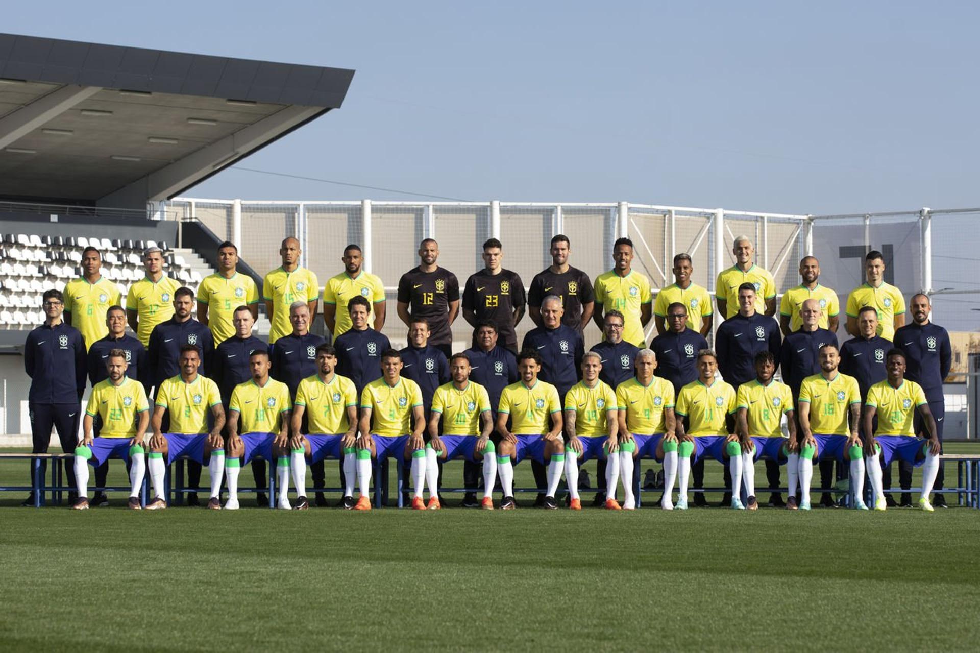 Foto oficial Seleção Brasileira