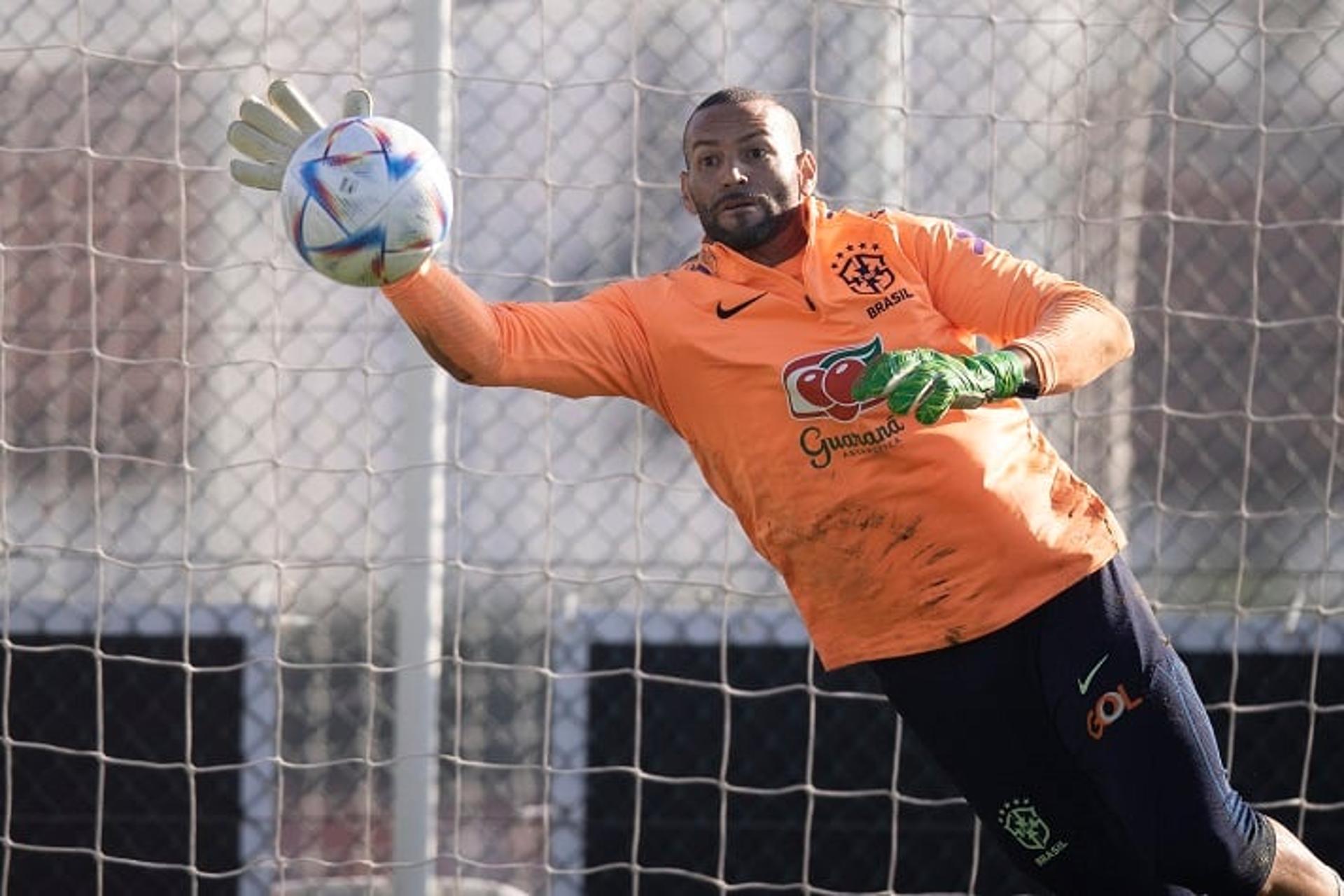 Weverton - Treino Seleção Brasileira - Turim